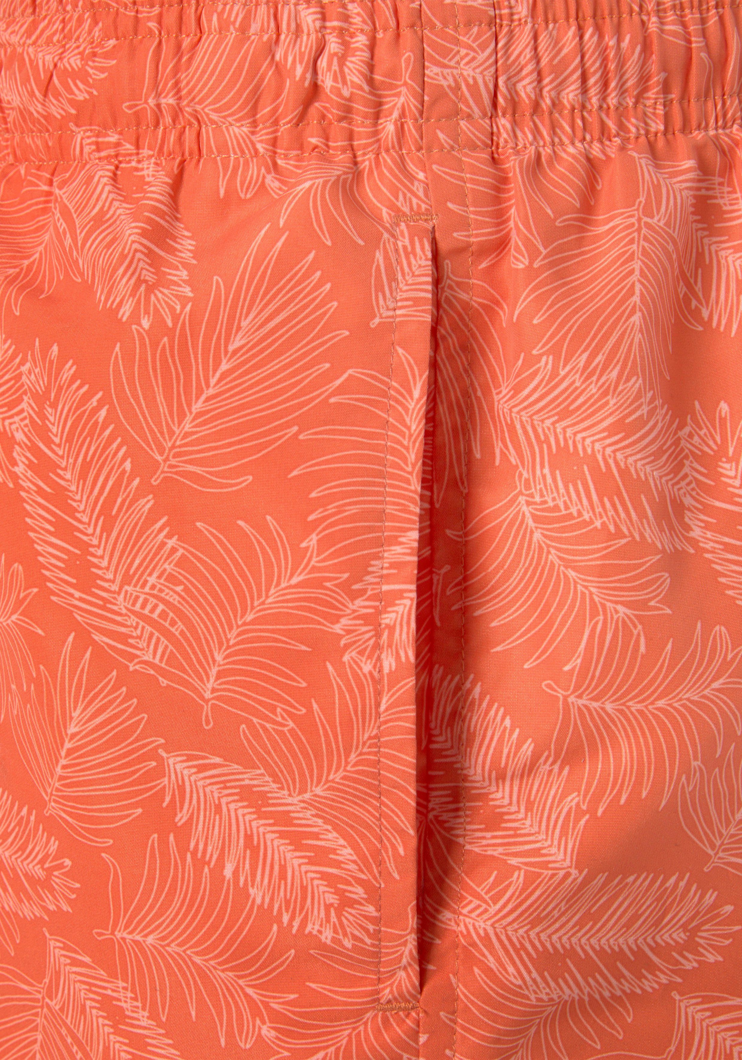 Bruno Banani Zwemshort met een bloemmotief