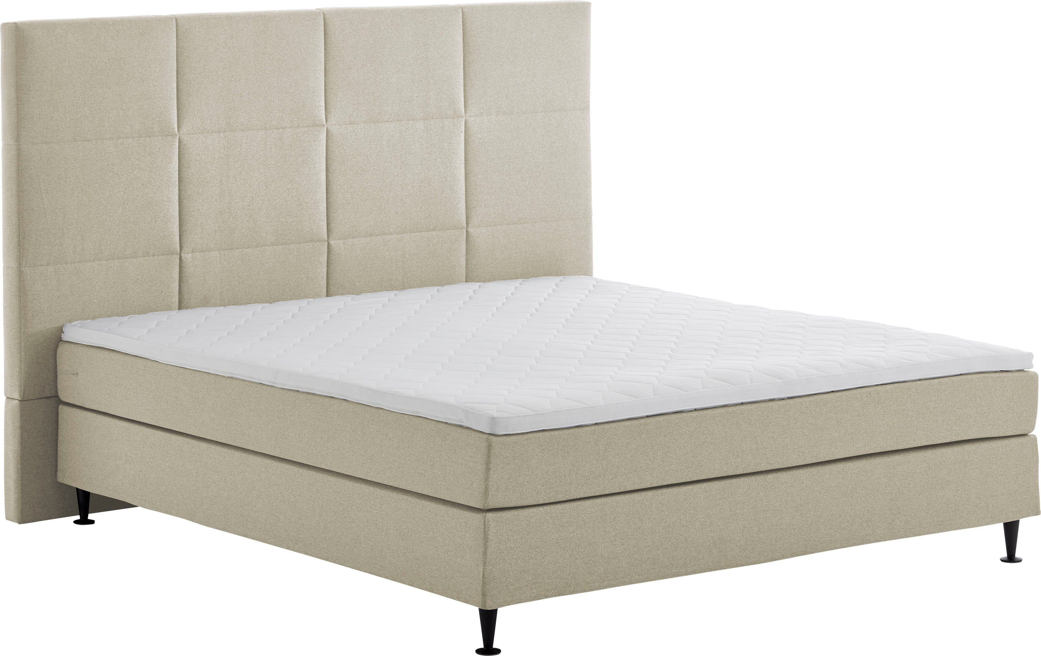 andas Boxspring Linja met hotelbed-karakter, comfort-lighoogte en topmatras inclusief