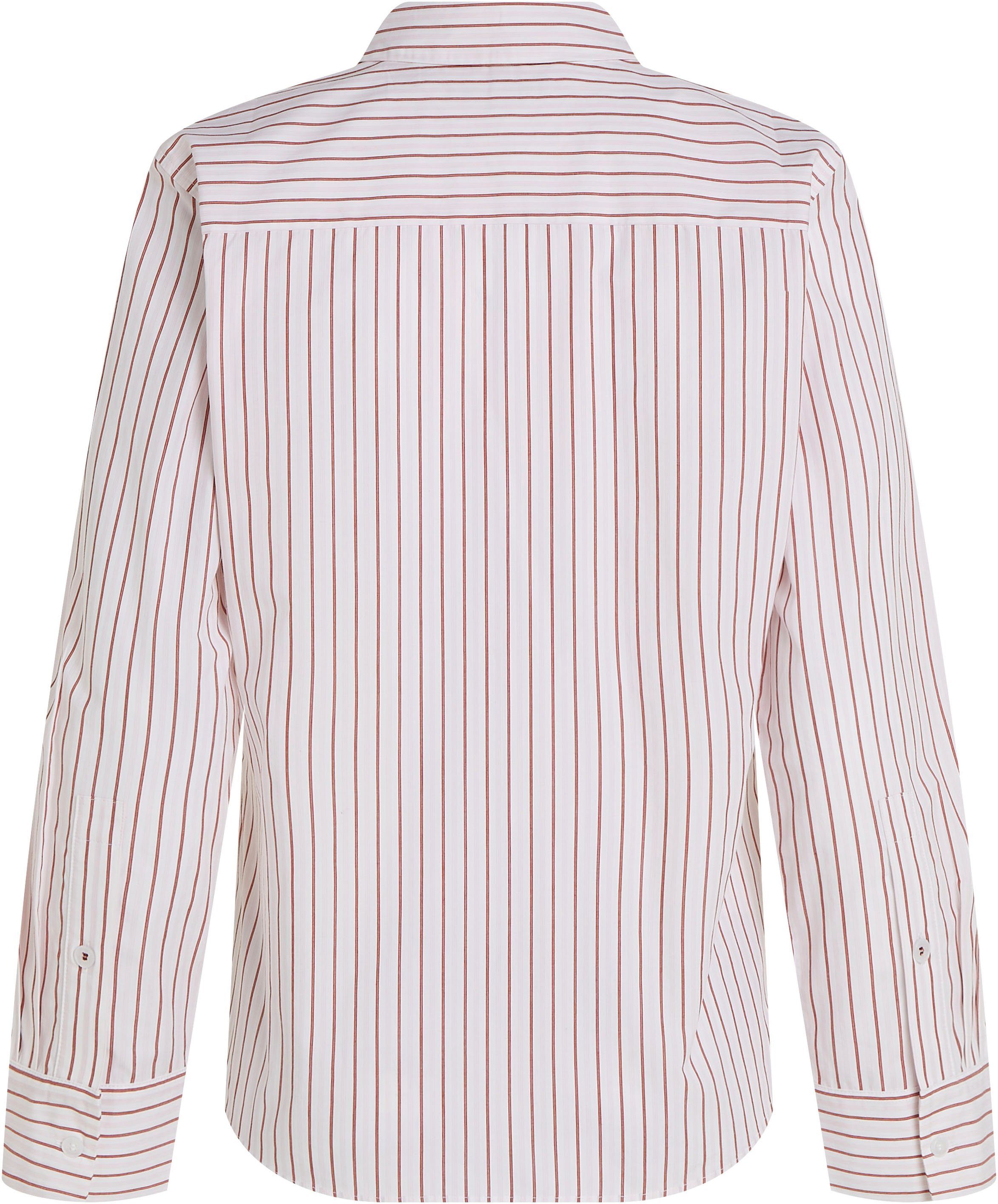 Tommy Hilfiger Overhemdblouse STRIPE REGULAR SHIRT