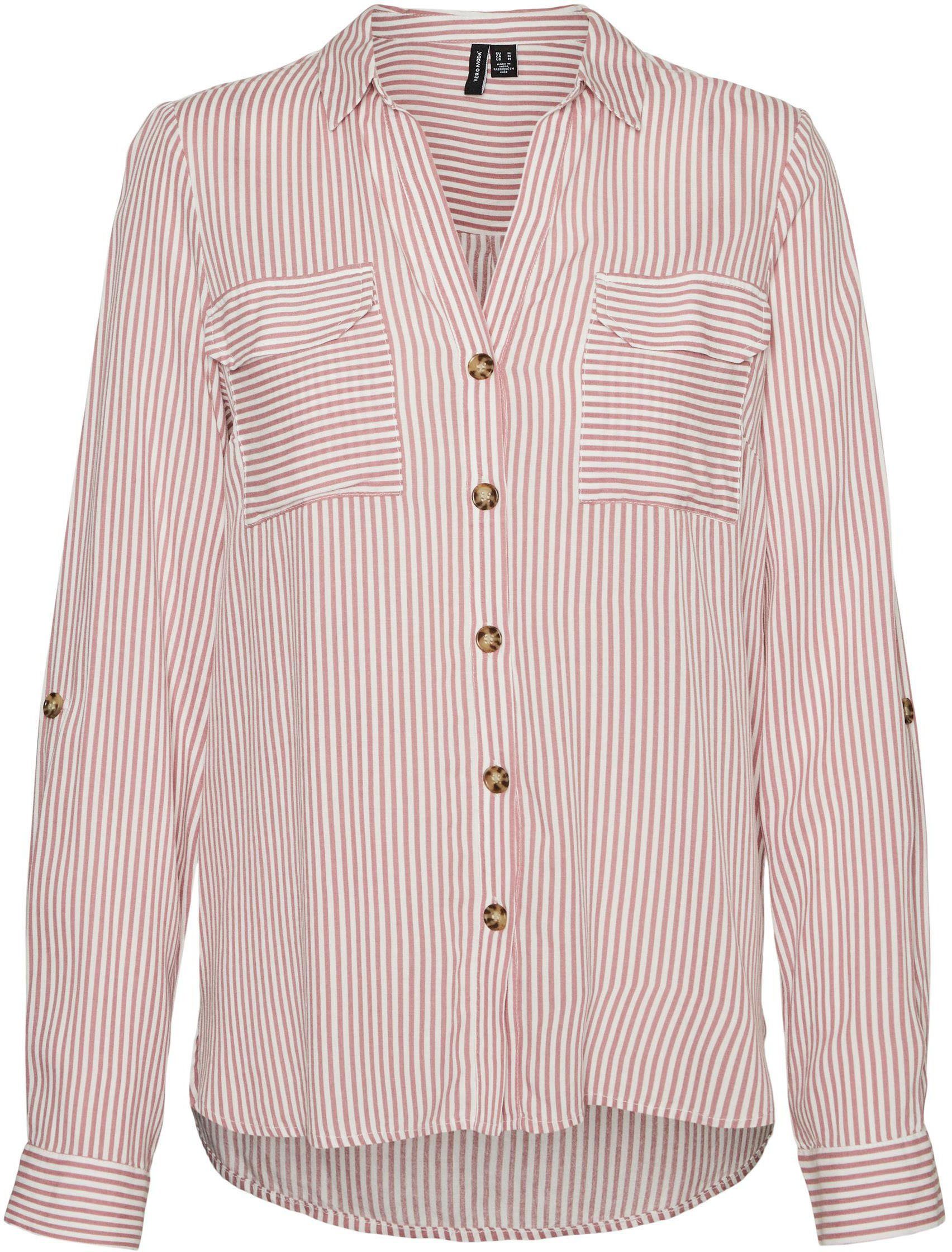 Vero Moda Overhemdblouse VMBUMPY L/S SHIRT NEW WVN GA NOOS