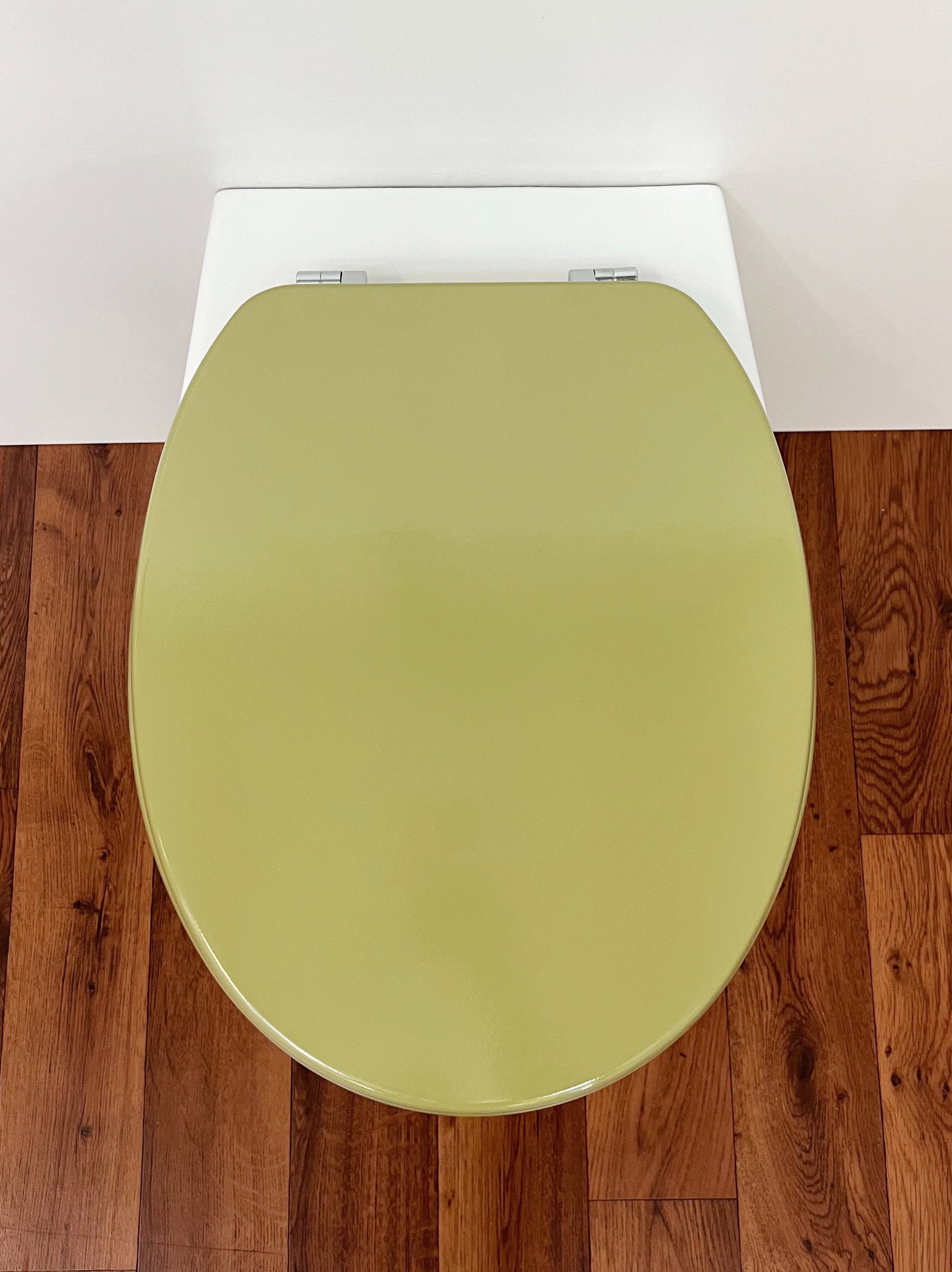 ADOB Toiletzitting uiterst stabiel, messing verchroomde scharnieren