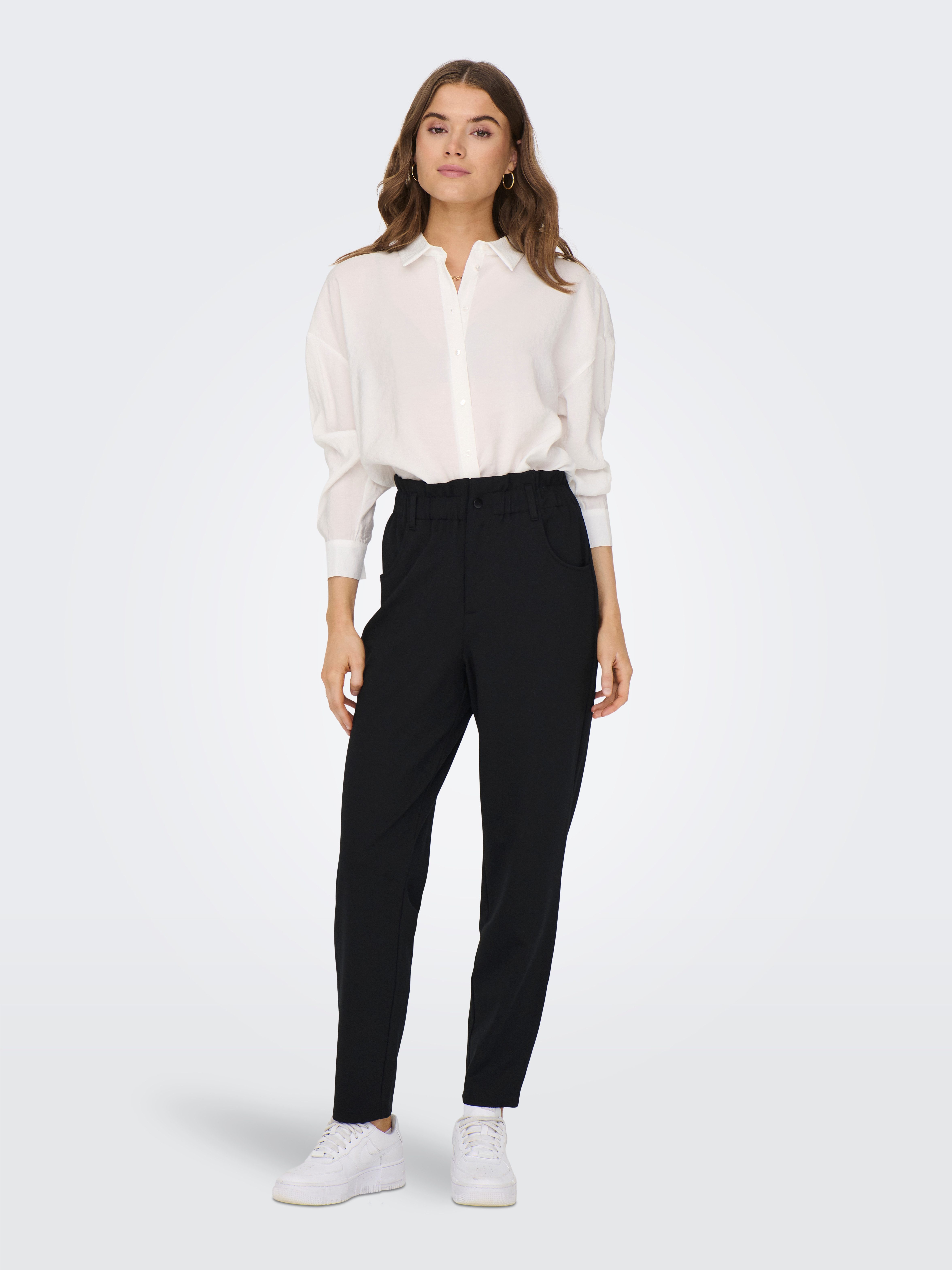 Only Jogpants ONLPOPTRASH-OVA LIFE HW ANK CRT PNT