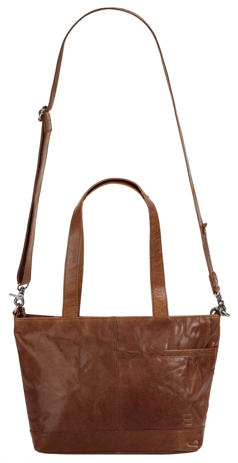 Spikes & Sparrow Shopper echt leder