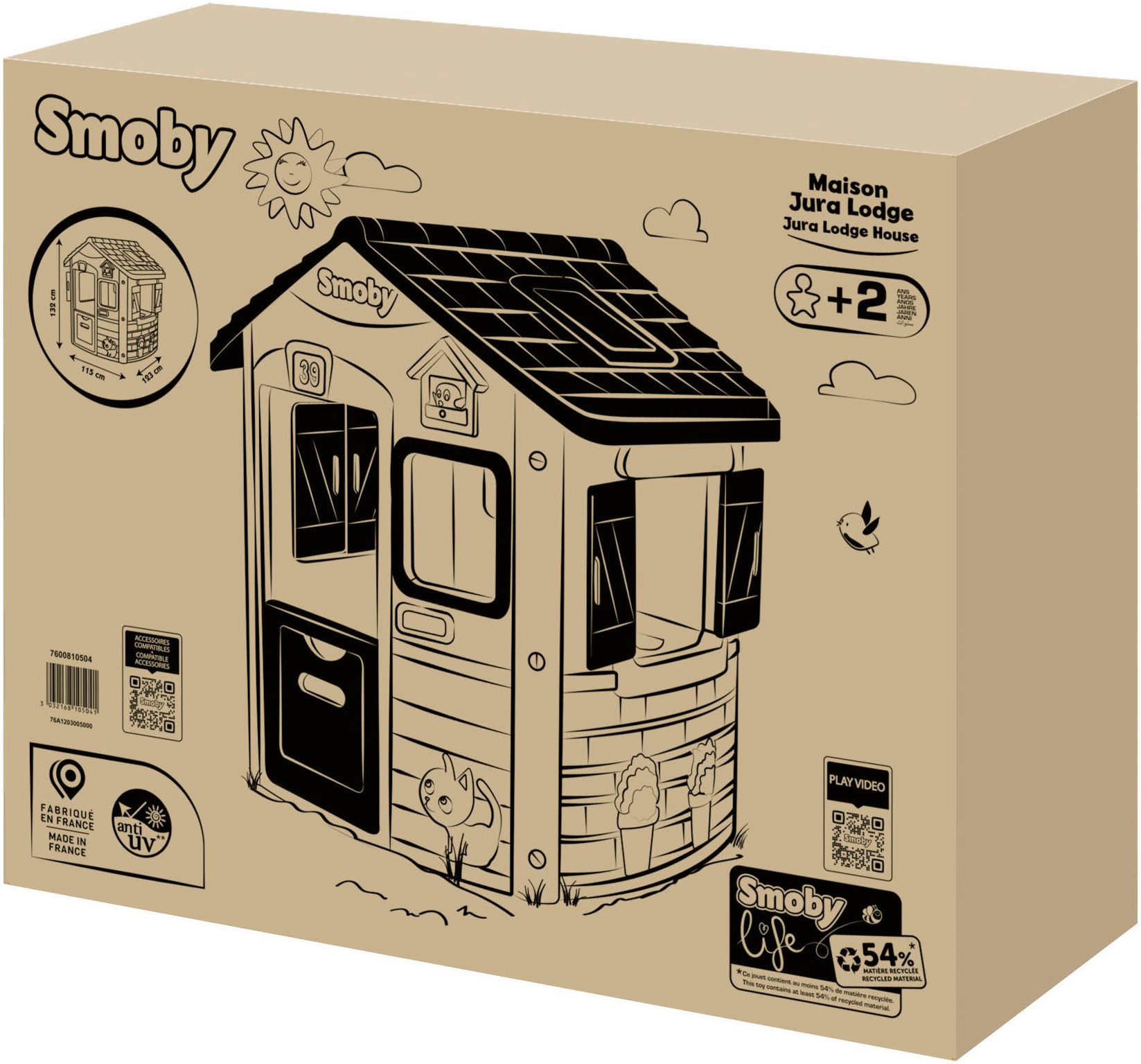 Smoby Speelhuis Smoby Life, Jura Lodge