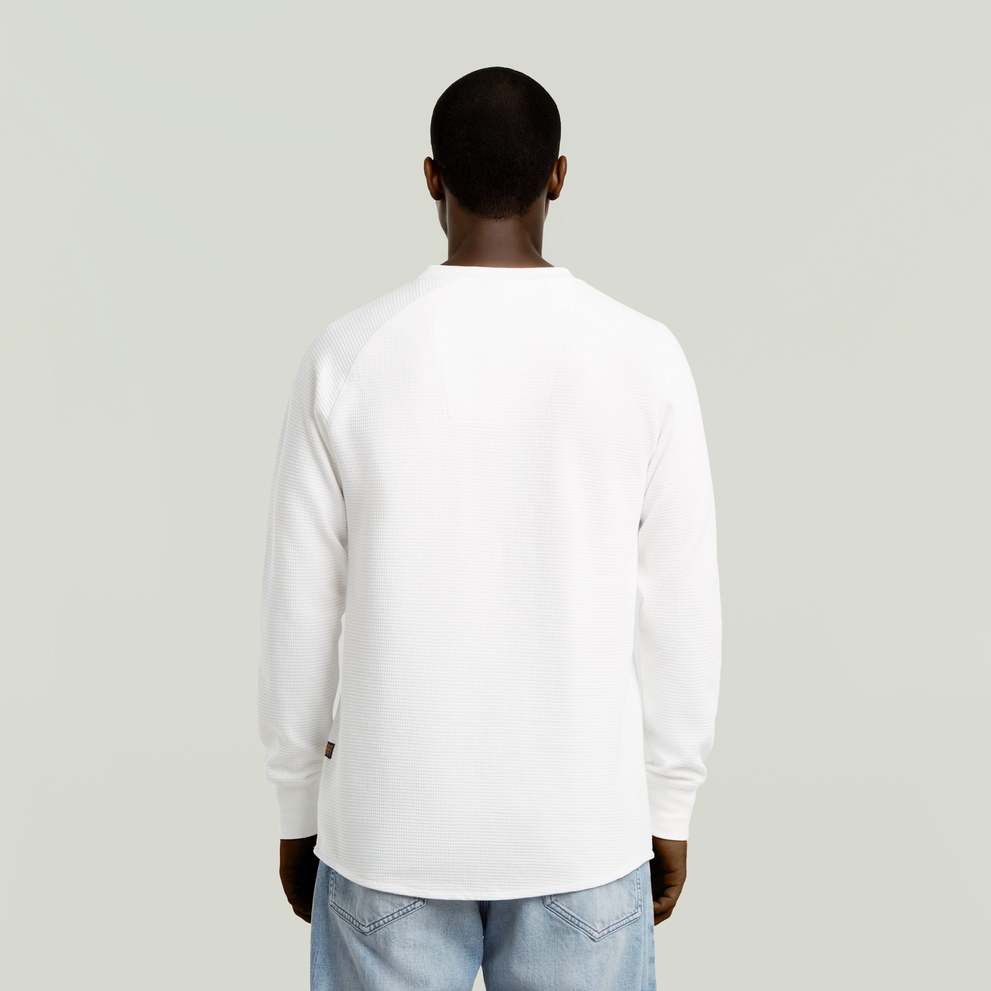 G-Star RAW Sweater Jirgi met label-detail op de borst
