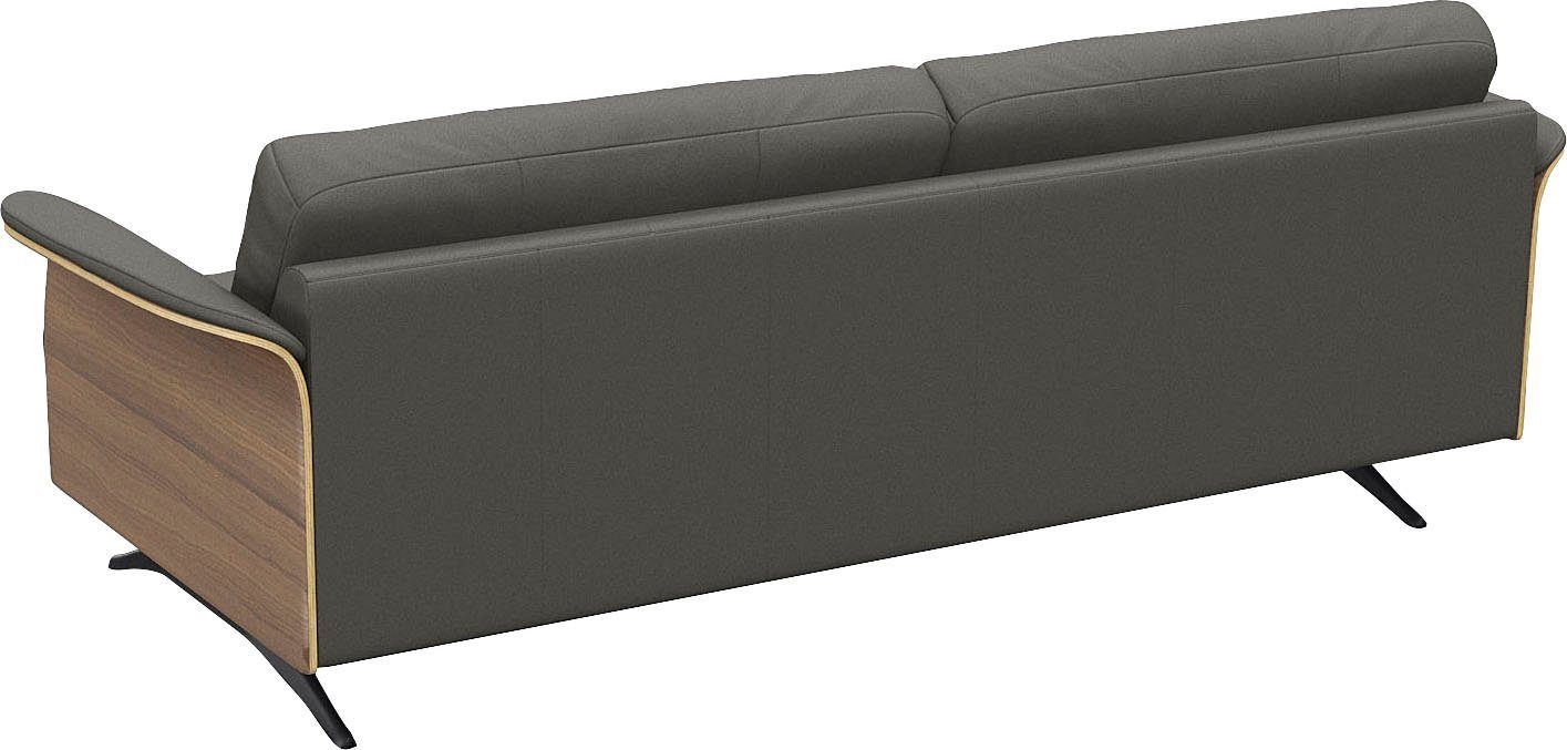 FLEXLUX 3-zitsbank Glow comfortabel en comfortabel door hoogwaardige zitconstructie, designbank