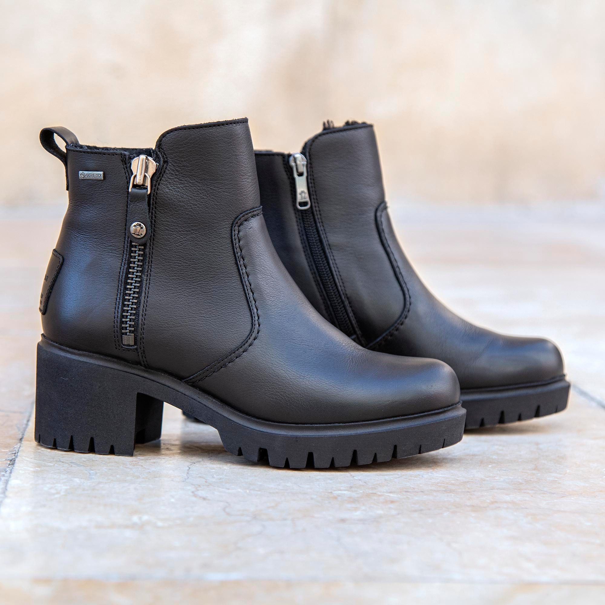 Panama Jack Laarsjes GTX Winterlaarzen, blokhak, met GORE-TEX-uitvoering