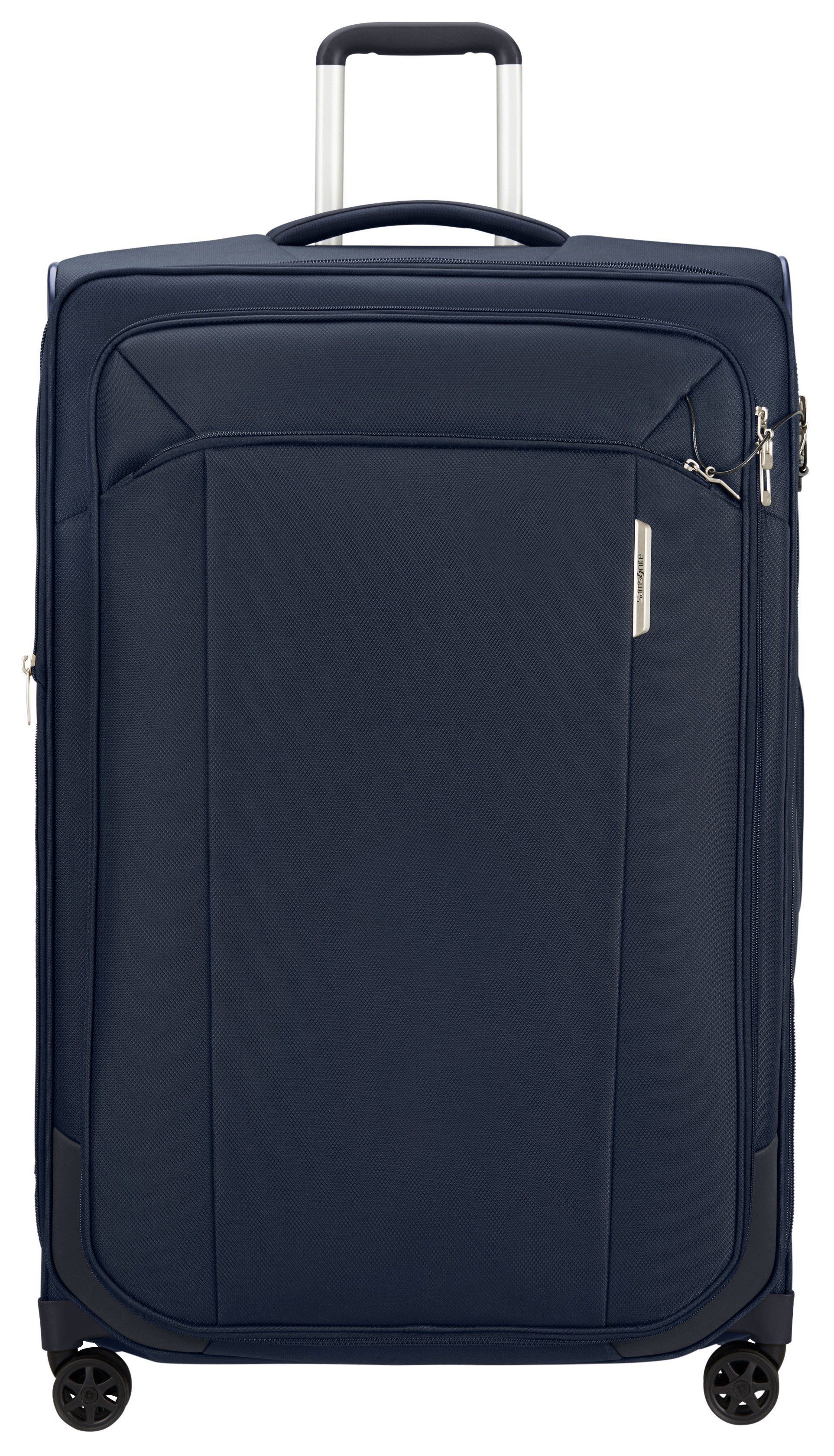 Samsonite Respark Spinner 82 Expandable midnight blue Zachte koffer