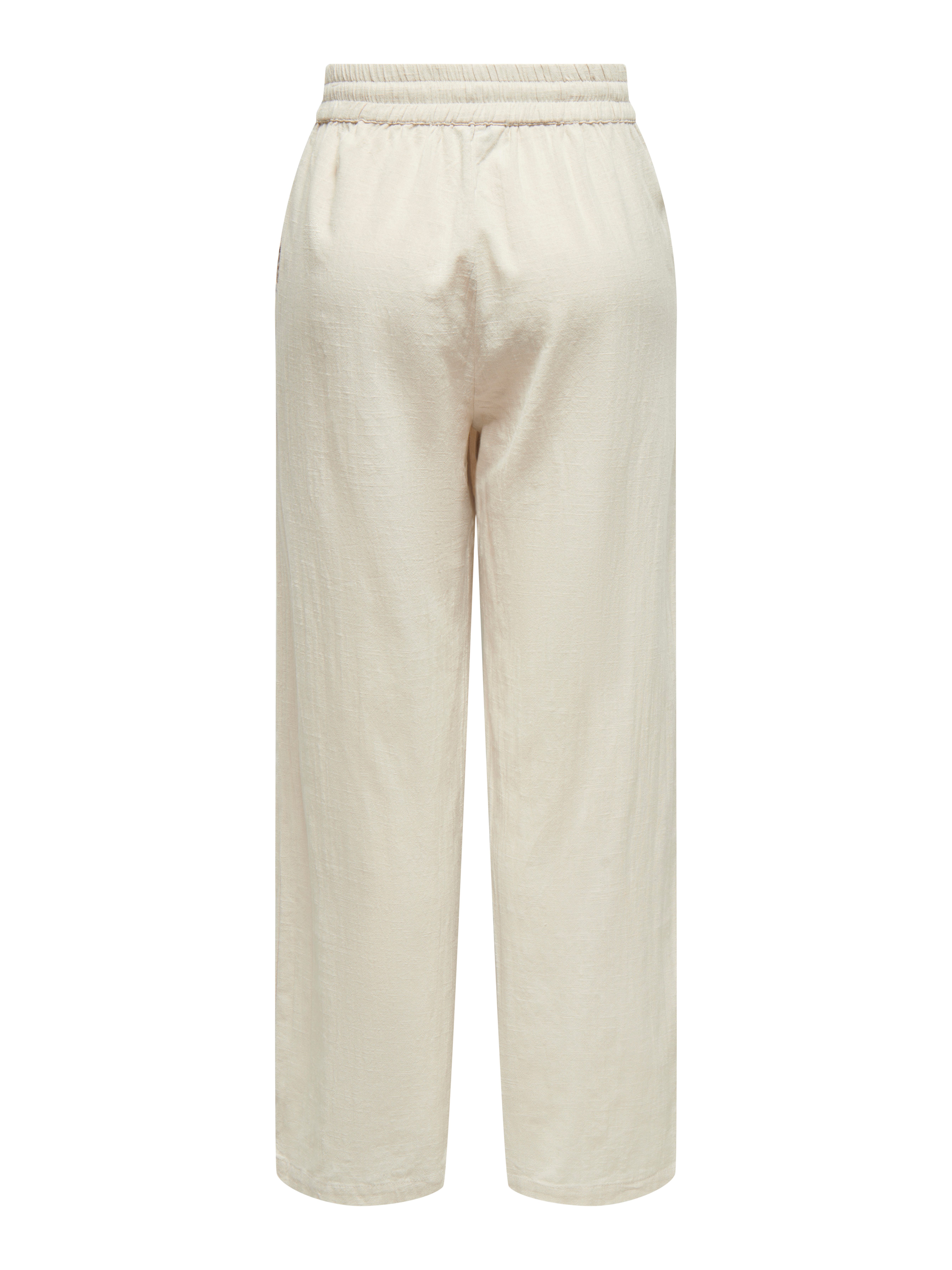Only Comfortbroek ONLTIZANA COTTON LOOSE PANTS WVN