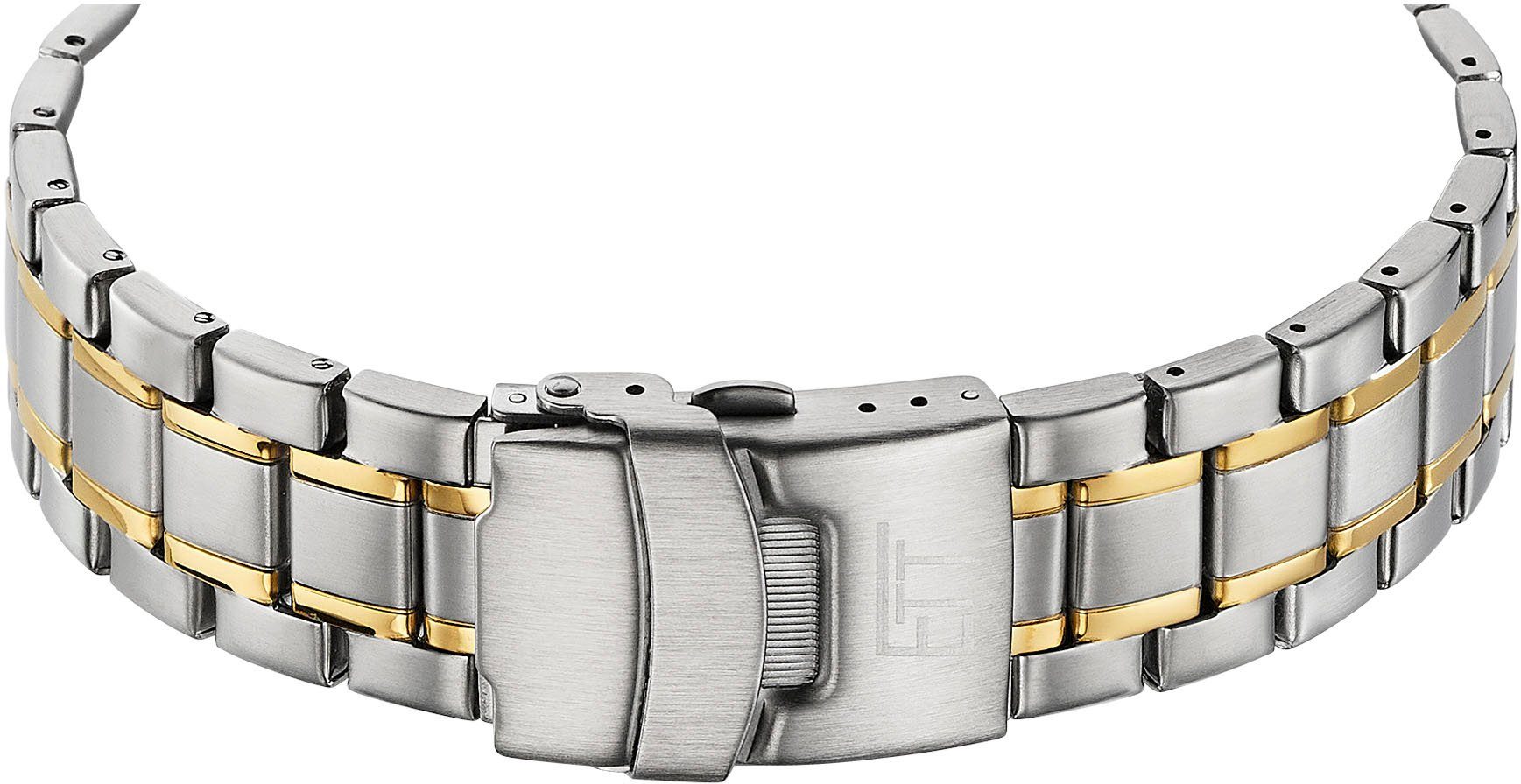 ETT Radiografisch horloge Gobi Armbandhorloge, herenhorloge, solar, datum, leren armband