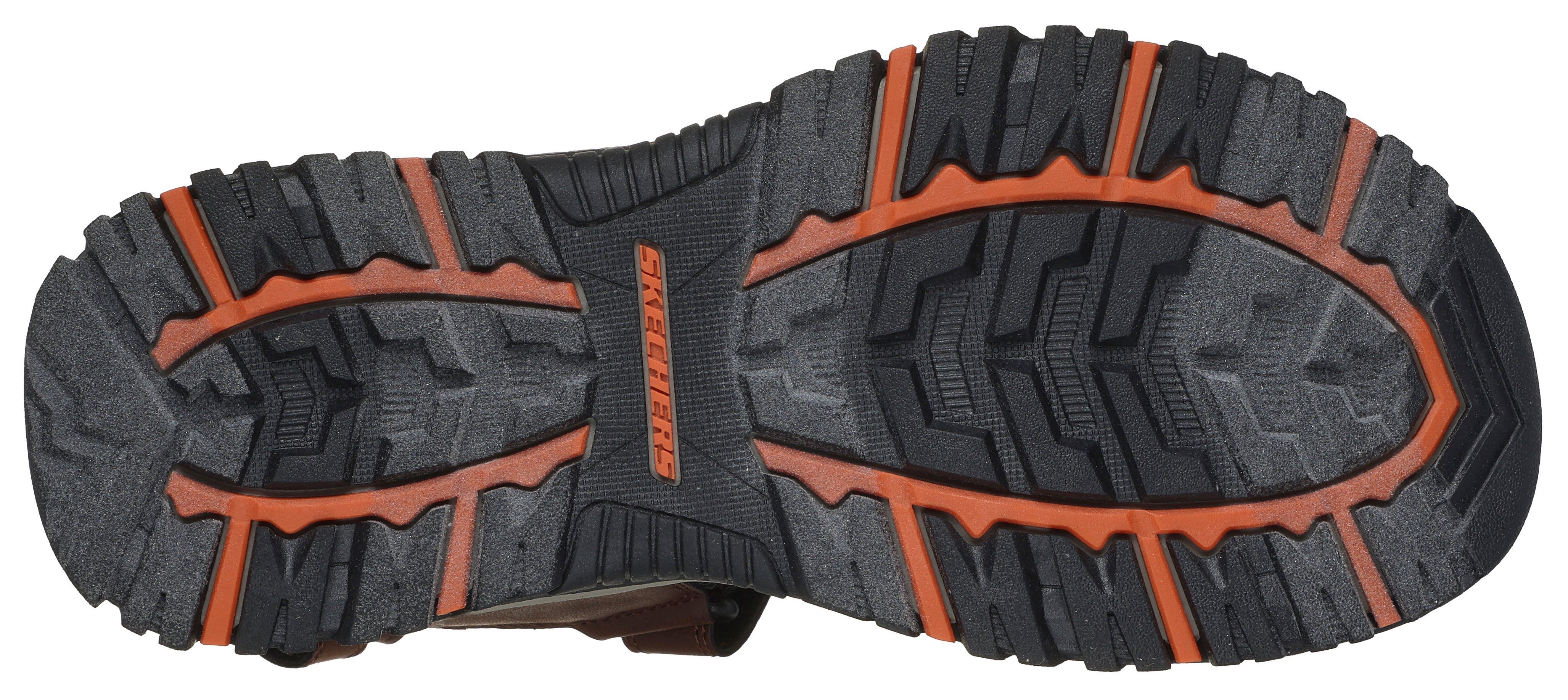 Skechers Sandalen PREWITT-RIGDON , trekking sandaal, outdoorsandaal met luxe foam uitrusting