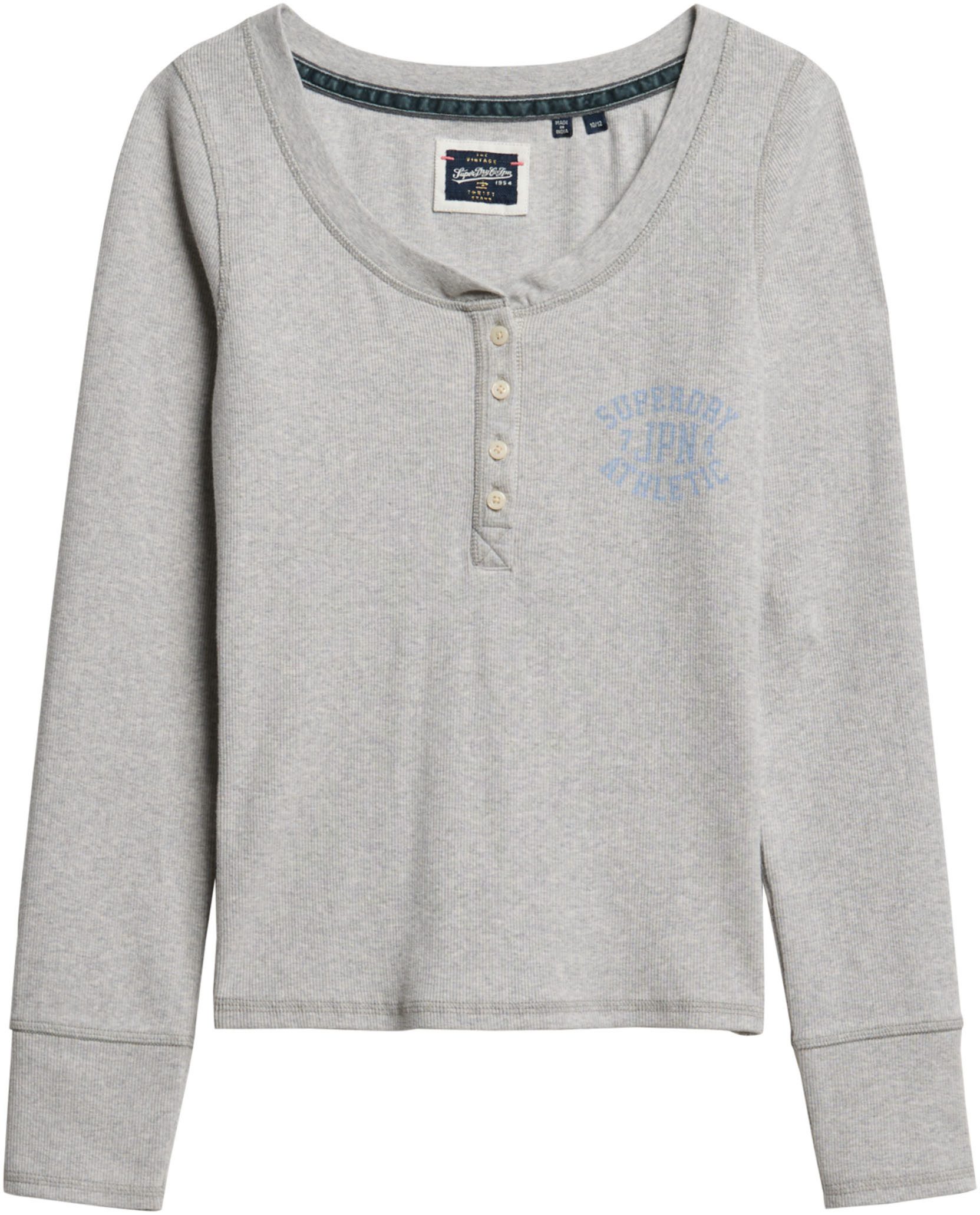 Superdry Shirt met lange mouwen ATHLETIC BUTTON DOWN LS TOP