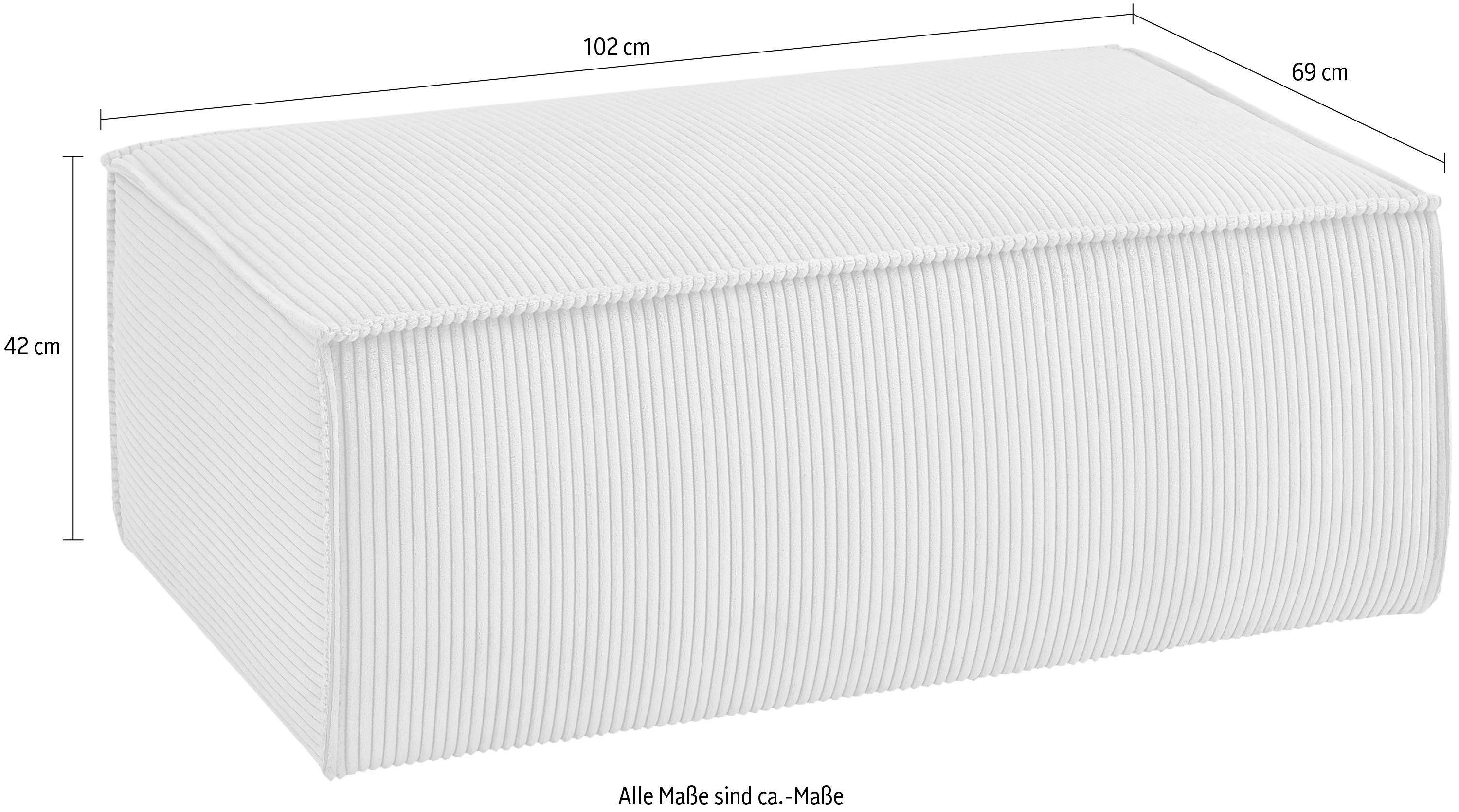 Home affaire Hocker Sherwood passend bij de bekleding van de sherwood-serie