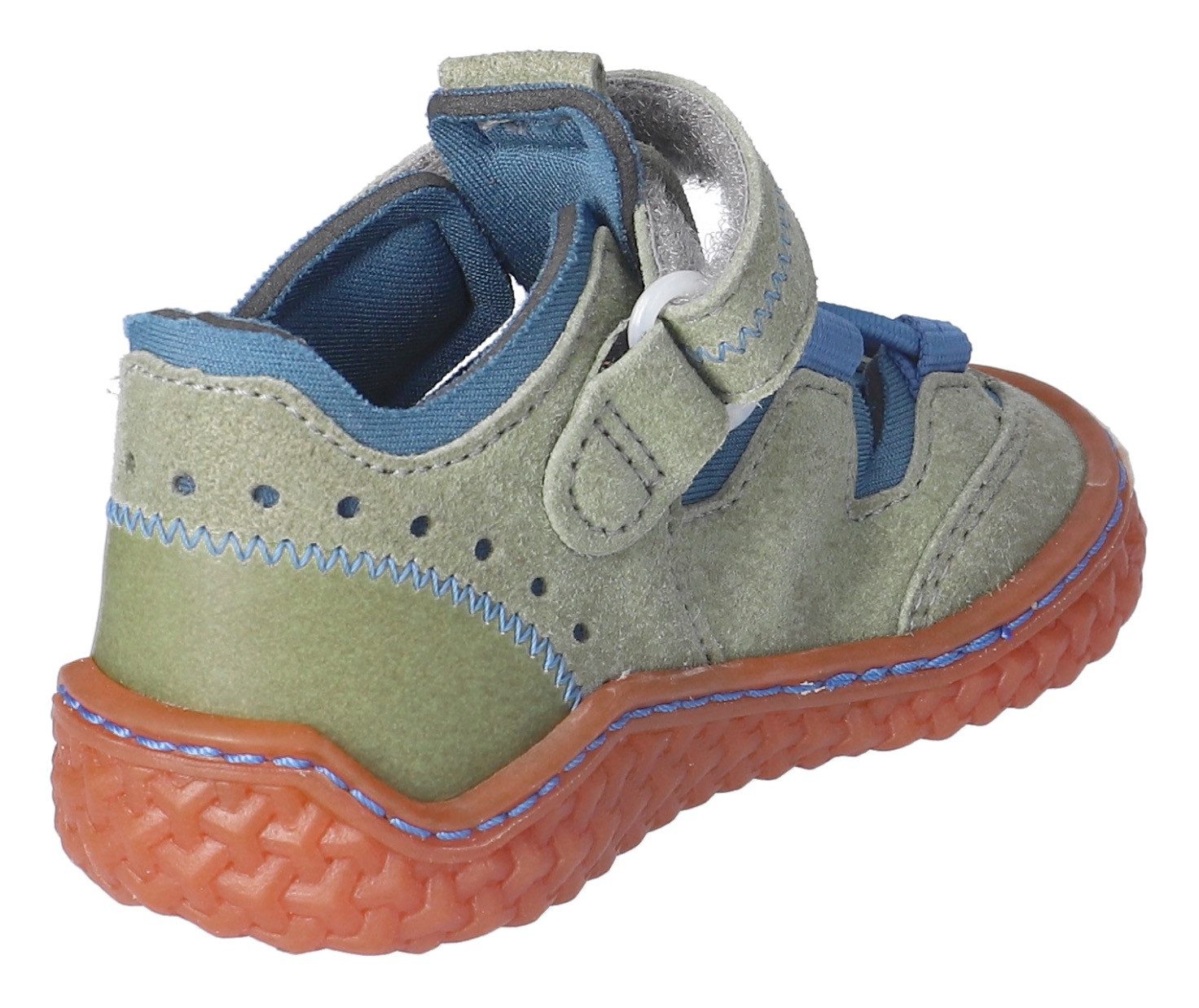 PEPINO by RICOSTA Barefootschoenen JERRY DAME: Midden , barefoot schoen met elastische band en klittenband, maat sjabloon te downloaden