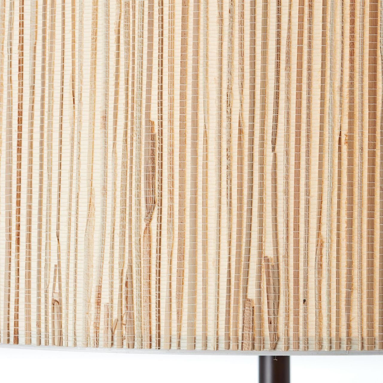 Brilliant Leuchten Staande lamp Wimea zwart/naturel (1 stuk)
