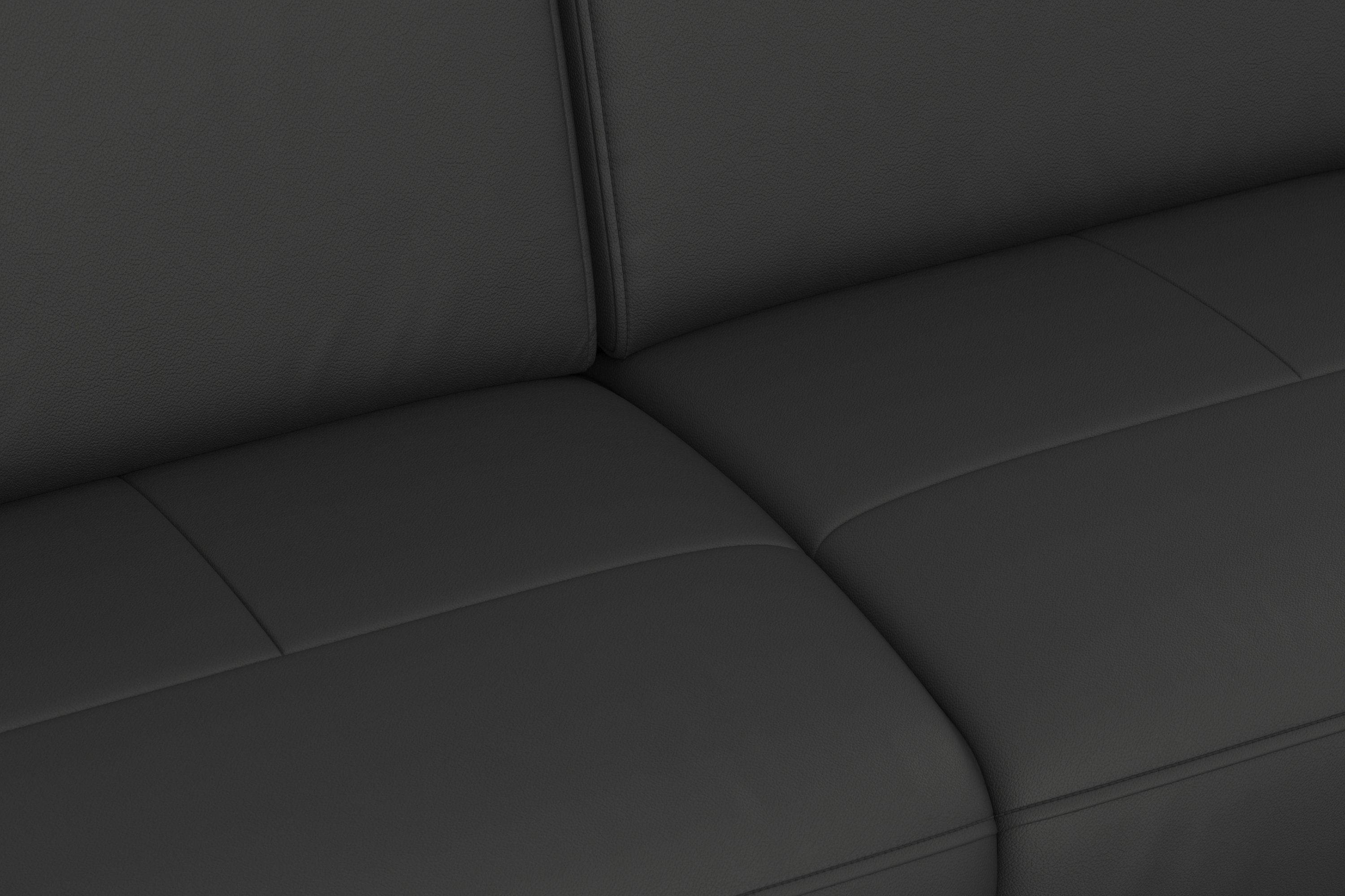 sit&more Hoekbank Freetown L-vorm met verstelbare hoofdsteun en comfortabele binnenvering