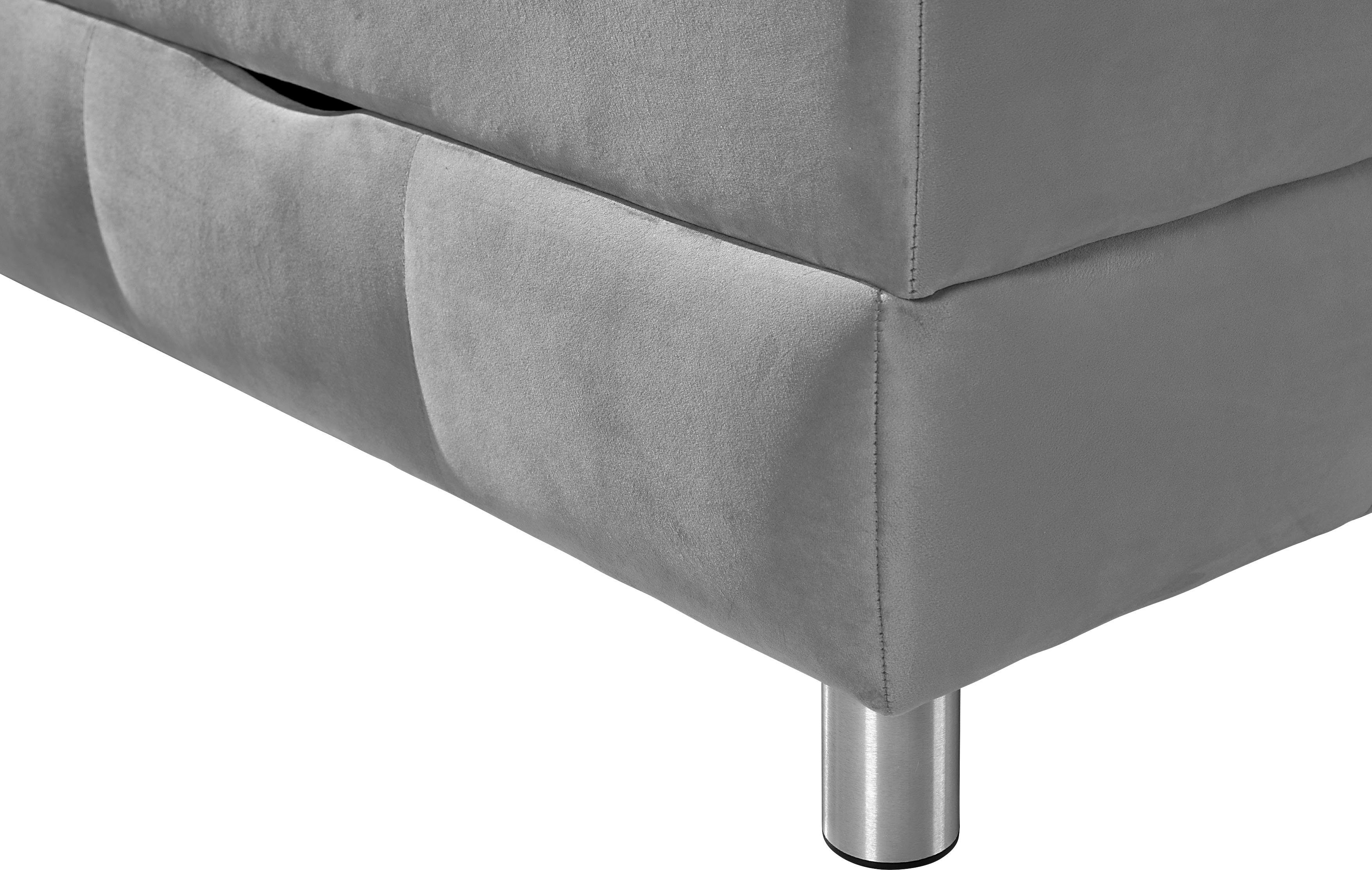 INOSIGN Boxspring Vaasa geschikt voor schuine plafonds, inclusief bedlade en matrastopper