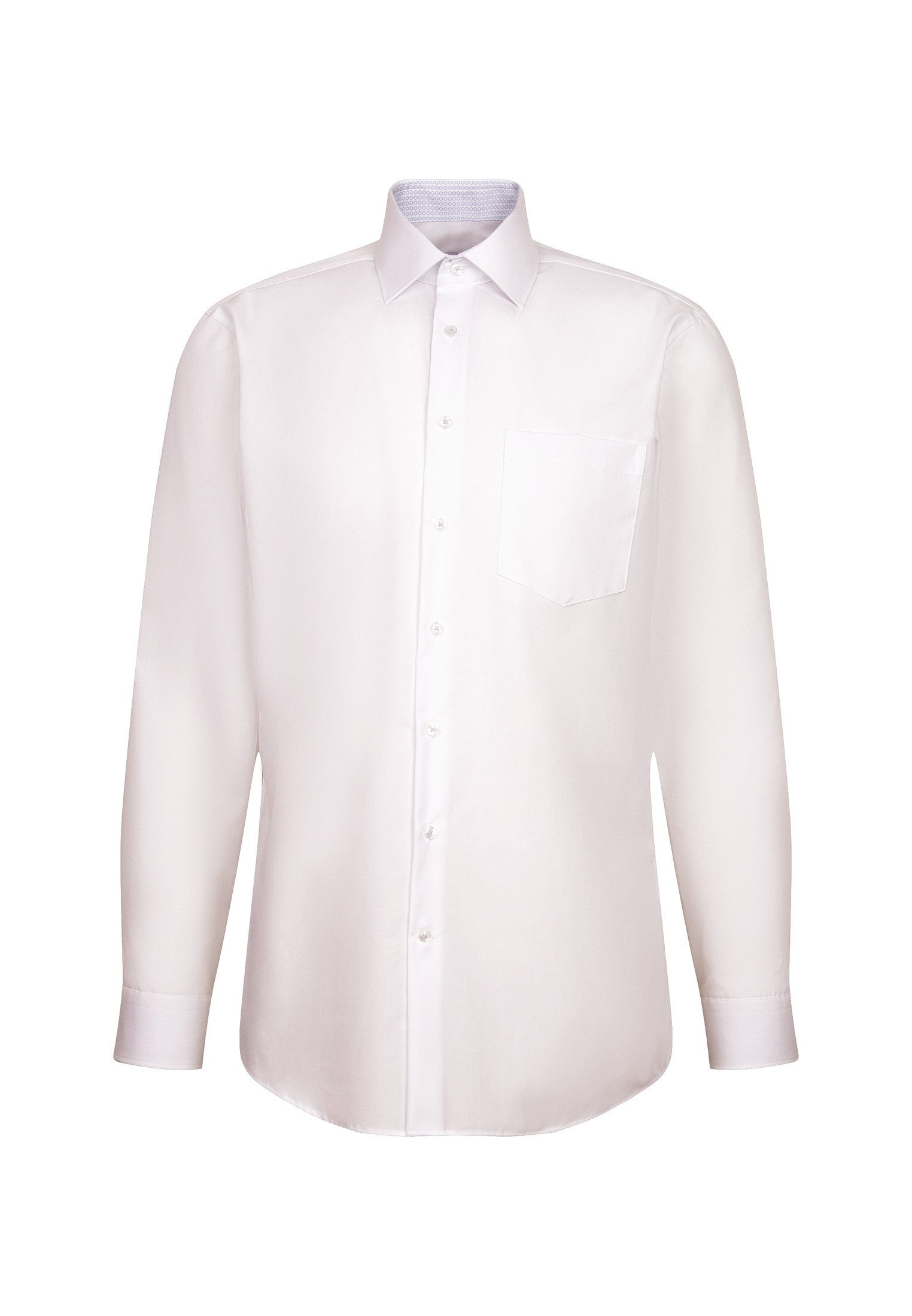 seidensticker Businessoverhemd Regular 1/1 Kent kraag effen