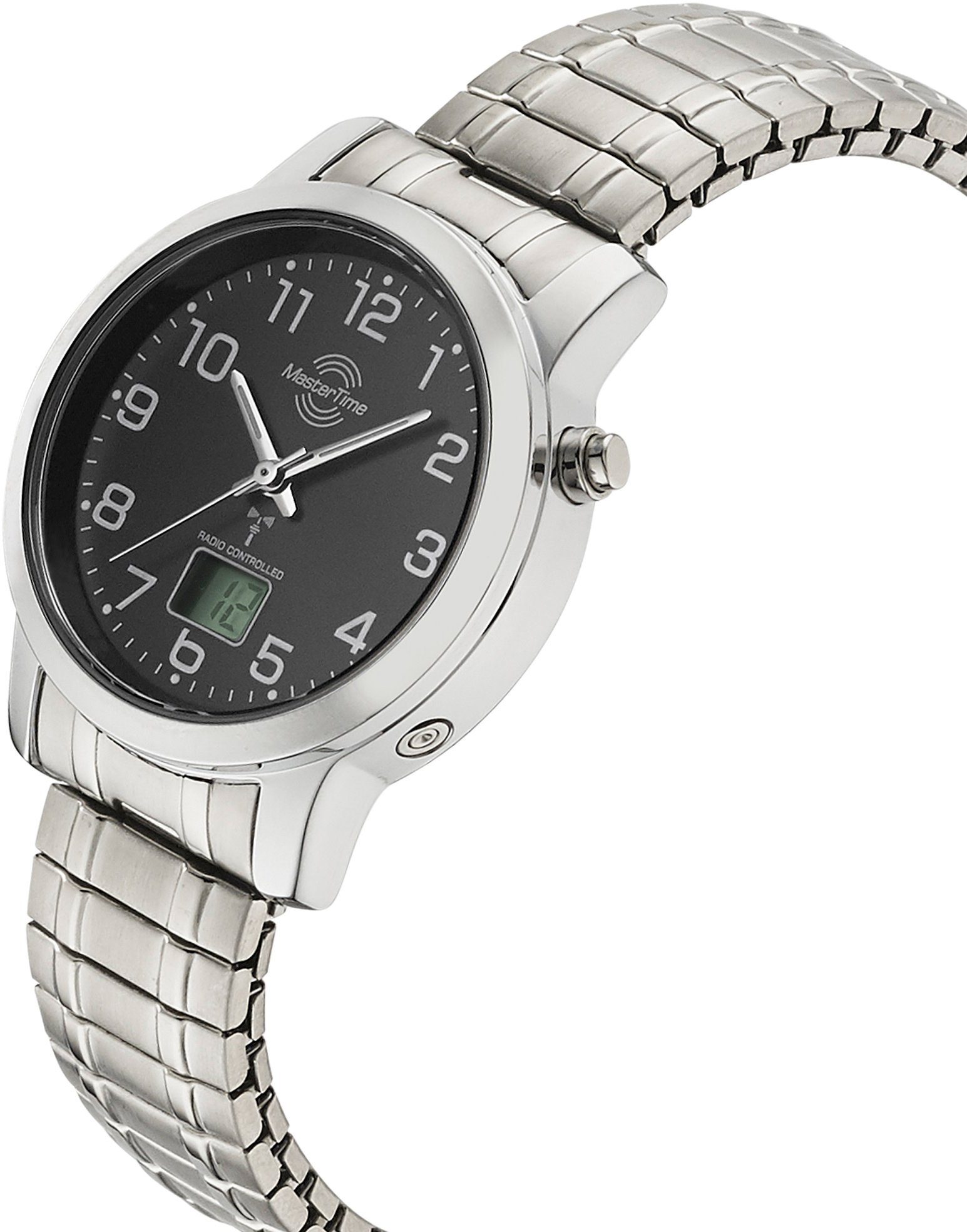MASTER TIME Radiografisch horloge Basic Polshorloge, quartz, dameshorloge, datum, flexband, trekband