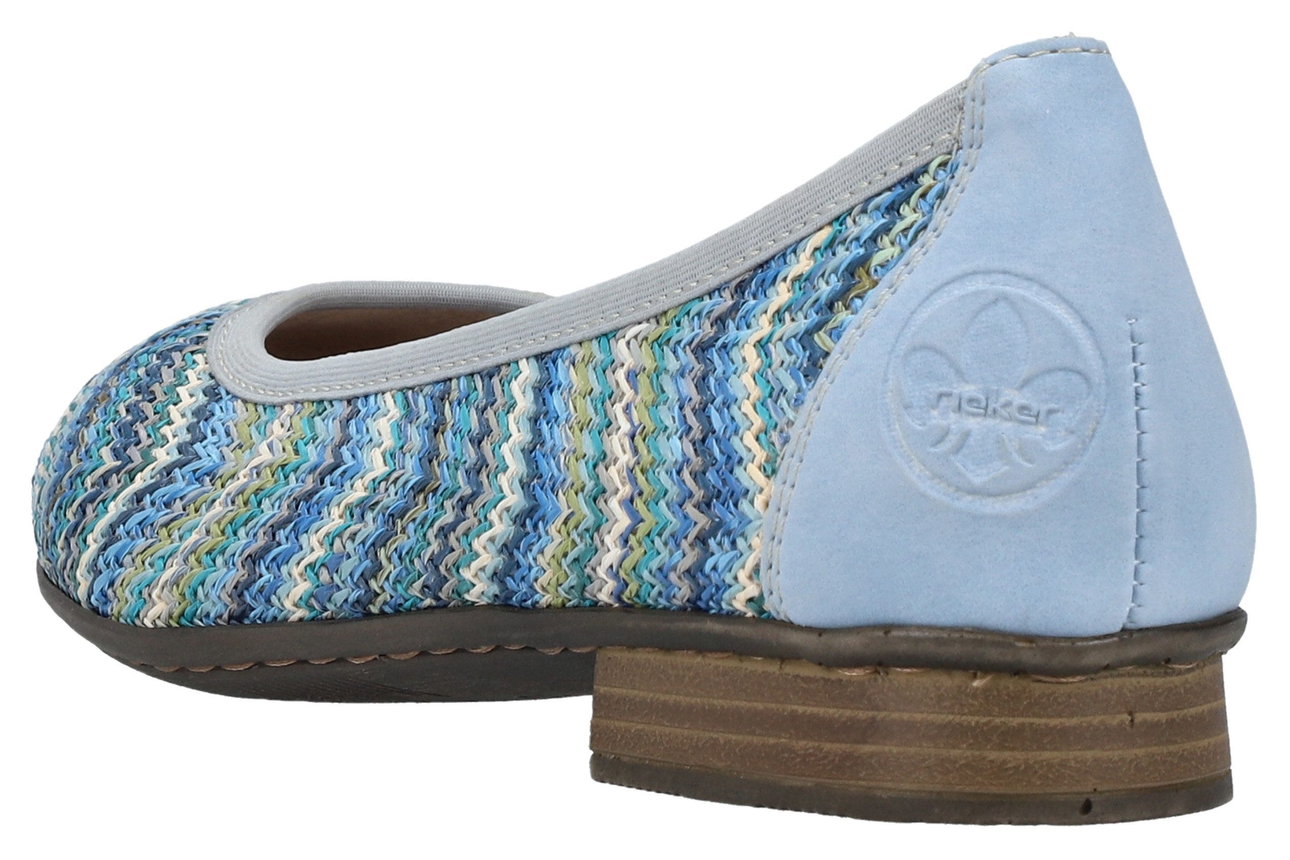 Rieker Ballerina's , slippers, instapschoen, pumps met zachte binnenzool