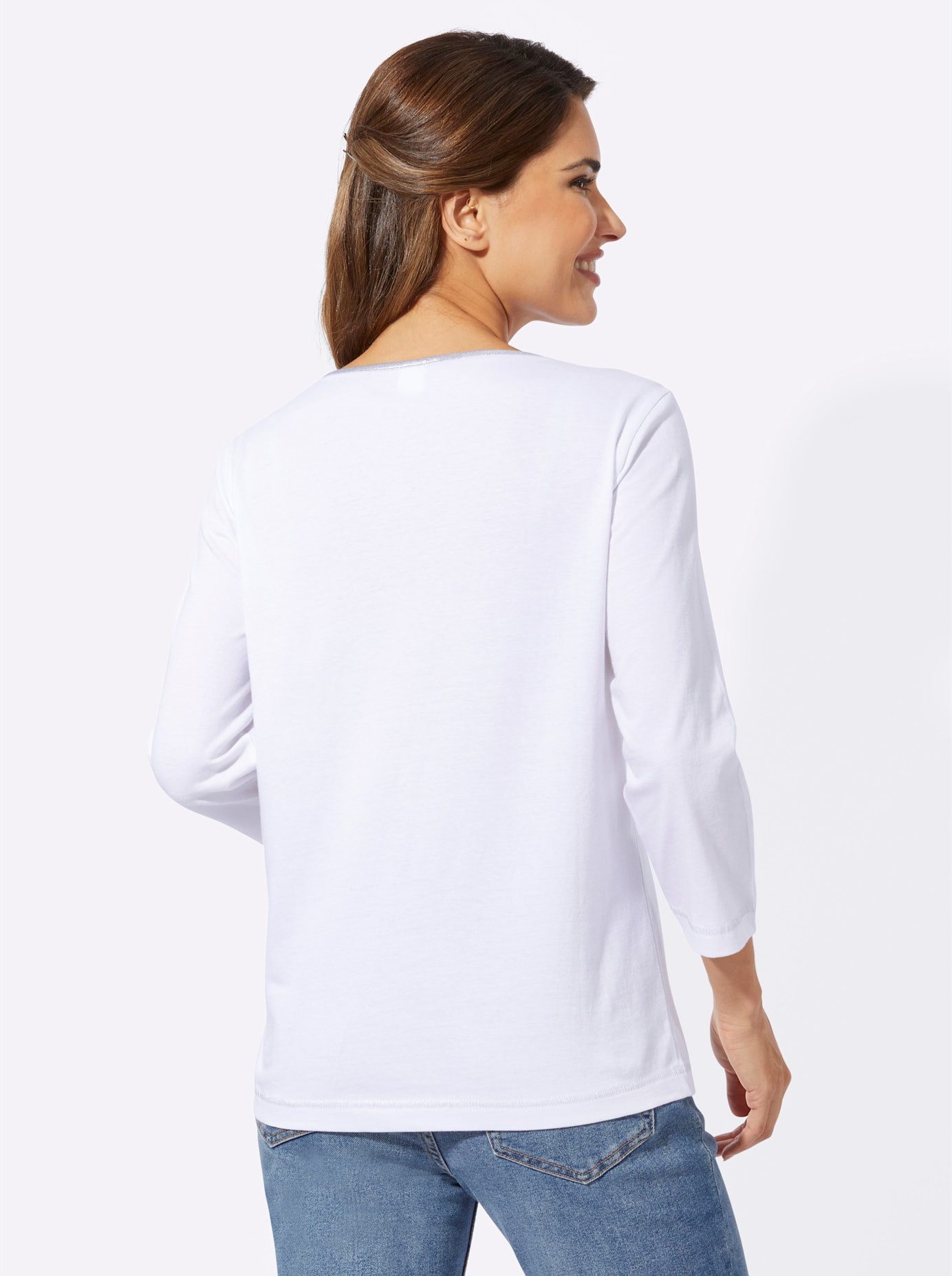 Classic Basics Shirt met 3/4 mouwen Shirt met 3/4-mouwen (1-delig)