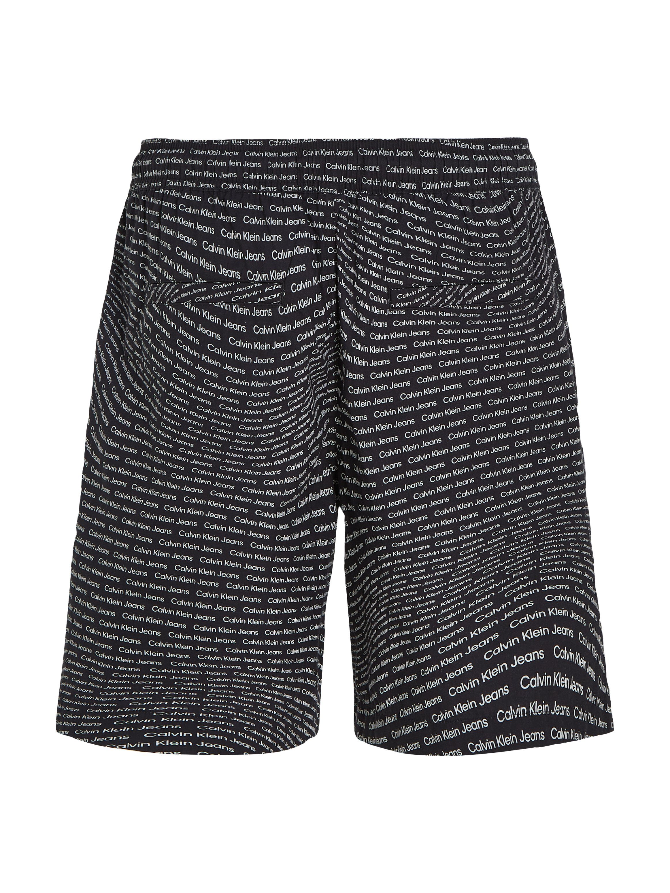 Calvin Klein Sweatshort AOP SHORT met logo-opschriften