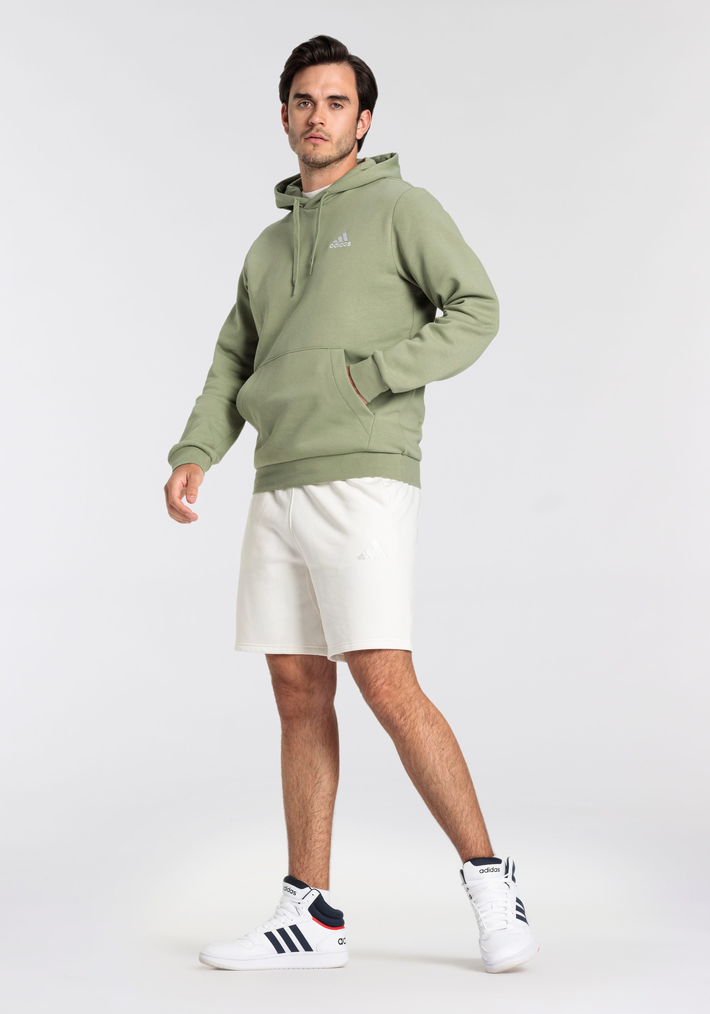 adidas Sportswear Hoodie M FEELCOZY HD zacht fleecemateriaal