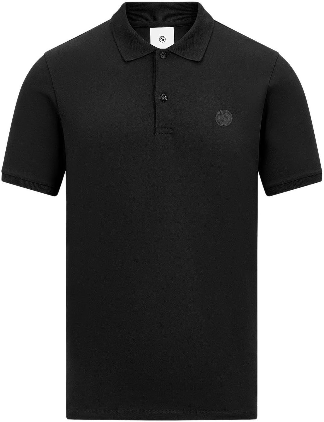 BMW Poloshirt met logo-embossing op borsthoogte