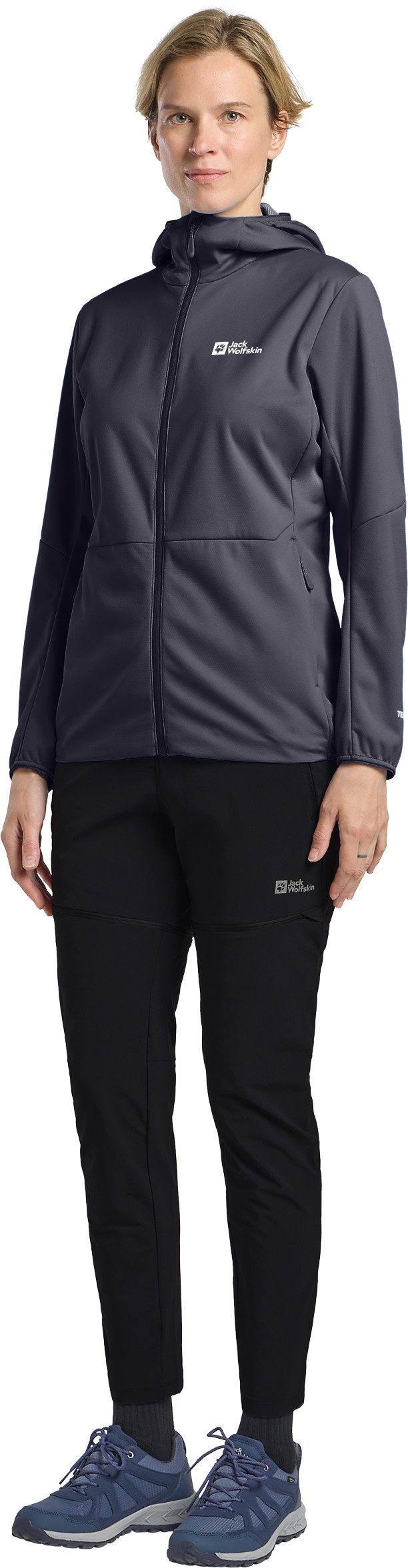Jack Wolfskin Softshell-jack FELDBERG HOODY W
