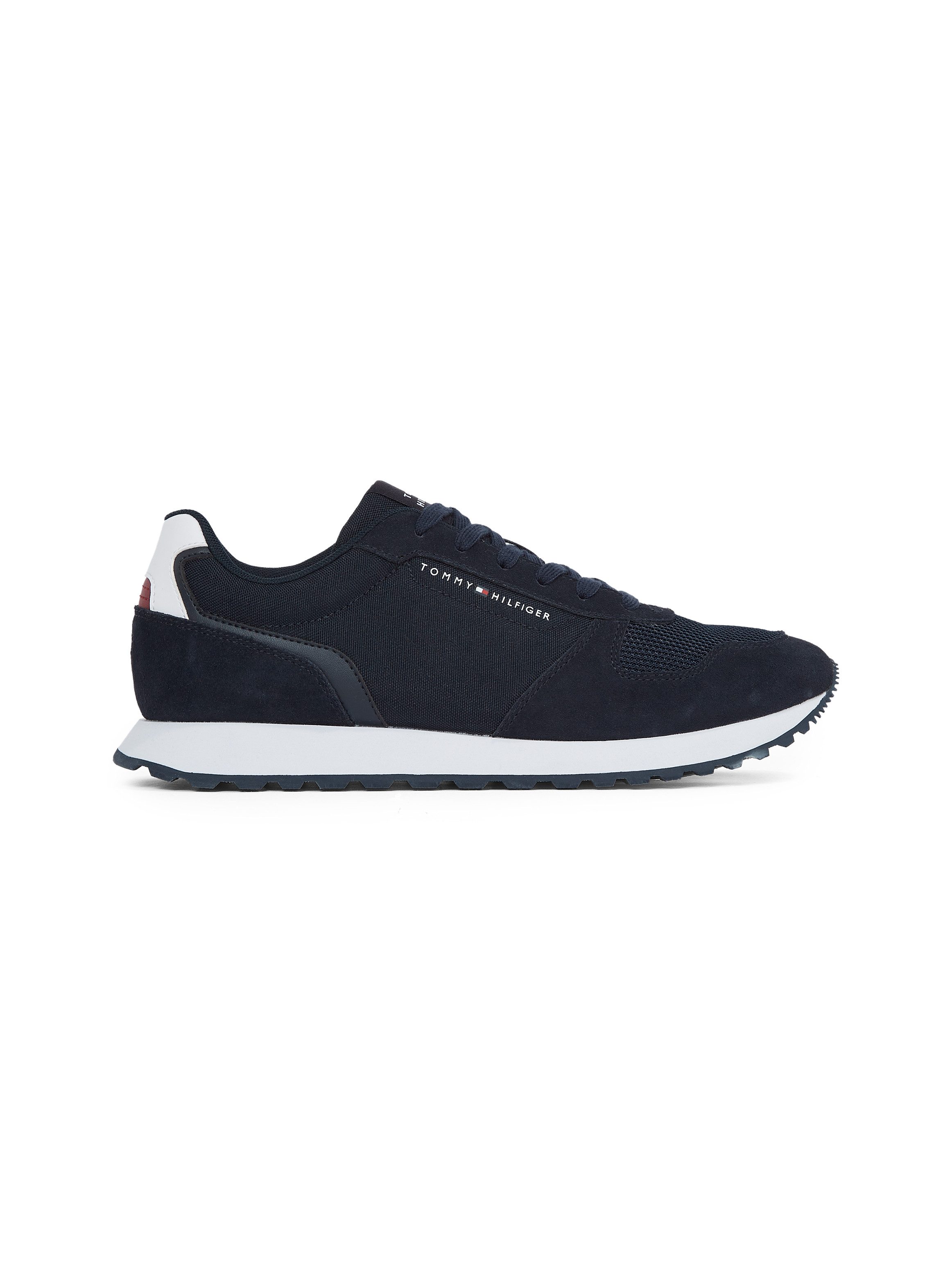 Tommy Hilfiger Sneakers NEW RUNNER EVA MIX FLAG , vrijetijdsschoen, halfschoen, veterschoen met gepolsterde schacht