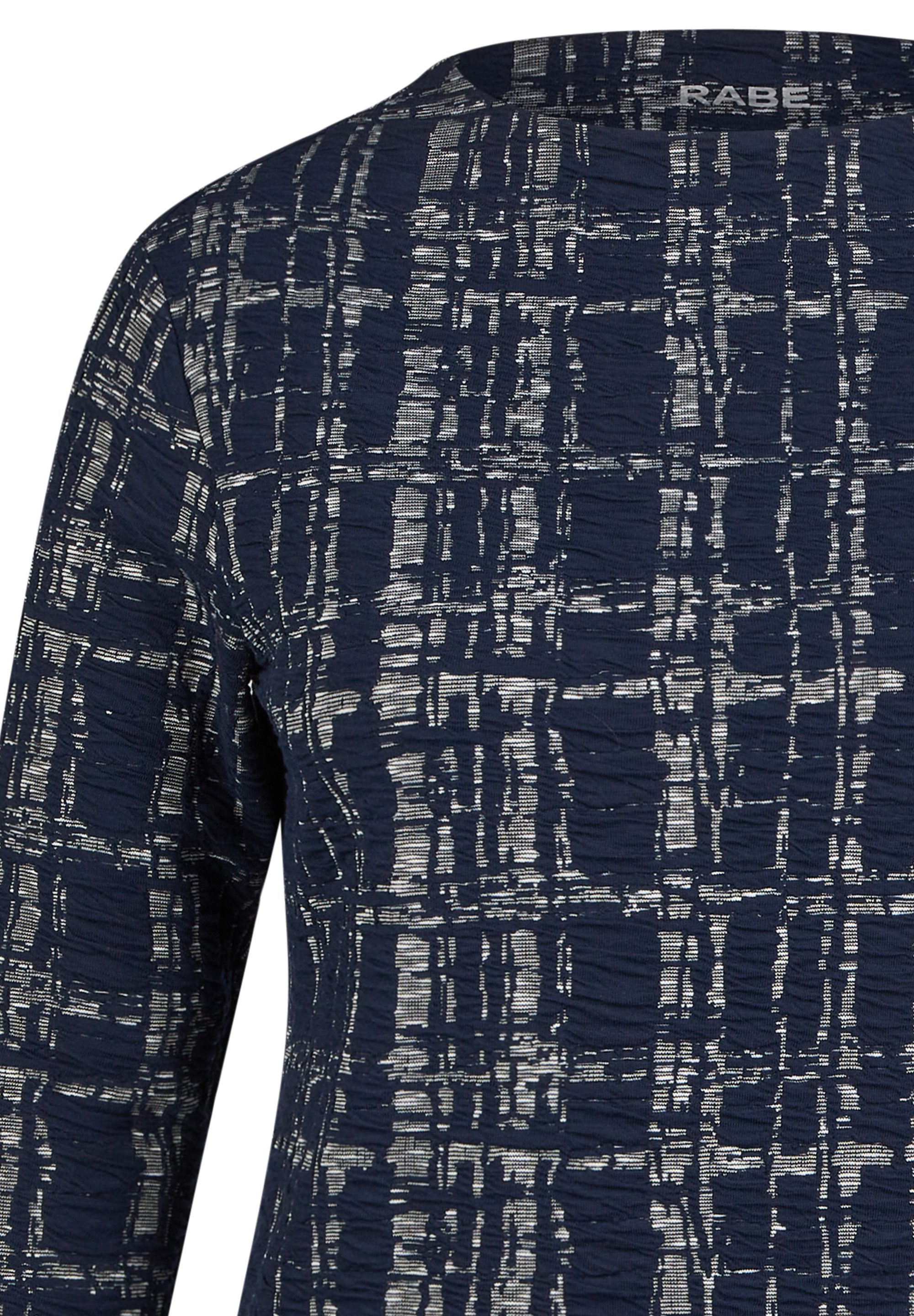 Rabe Shirt met 3/4 mouwen met grafisch patroon