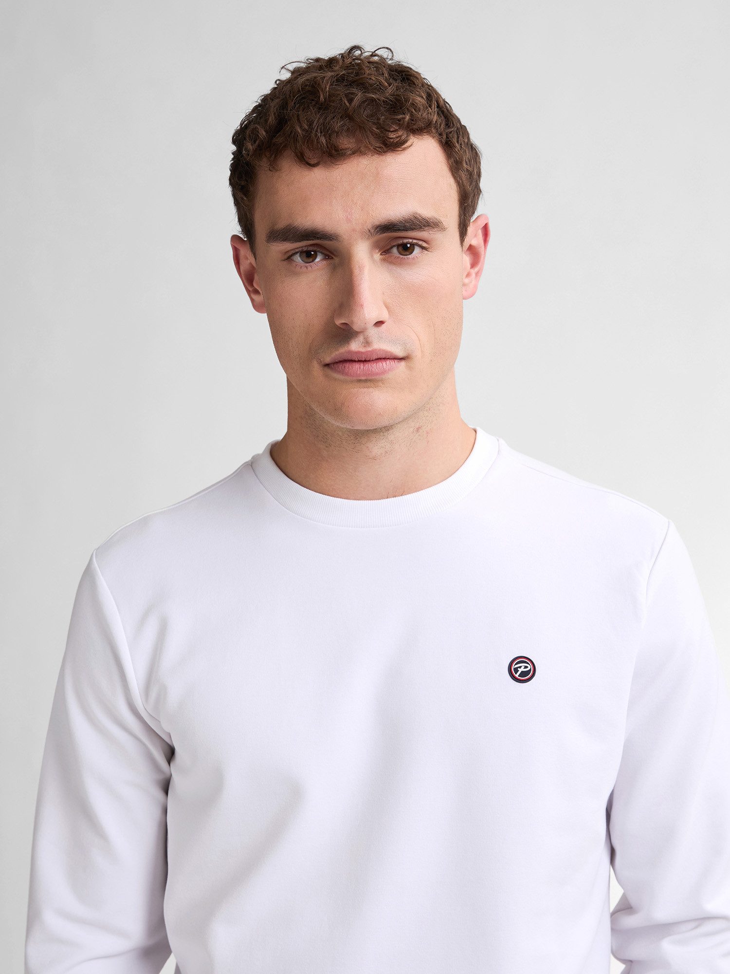 Petrol Industries Sweatshirt met geborduurd logo