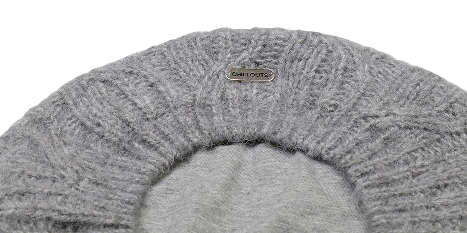 chillouts Baret met kabelpatroon-ontwerp