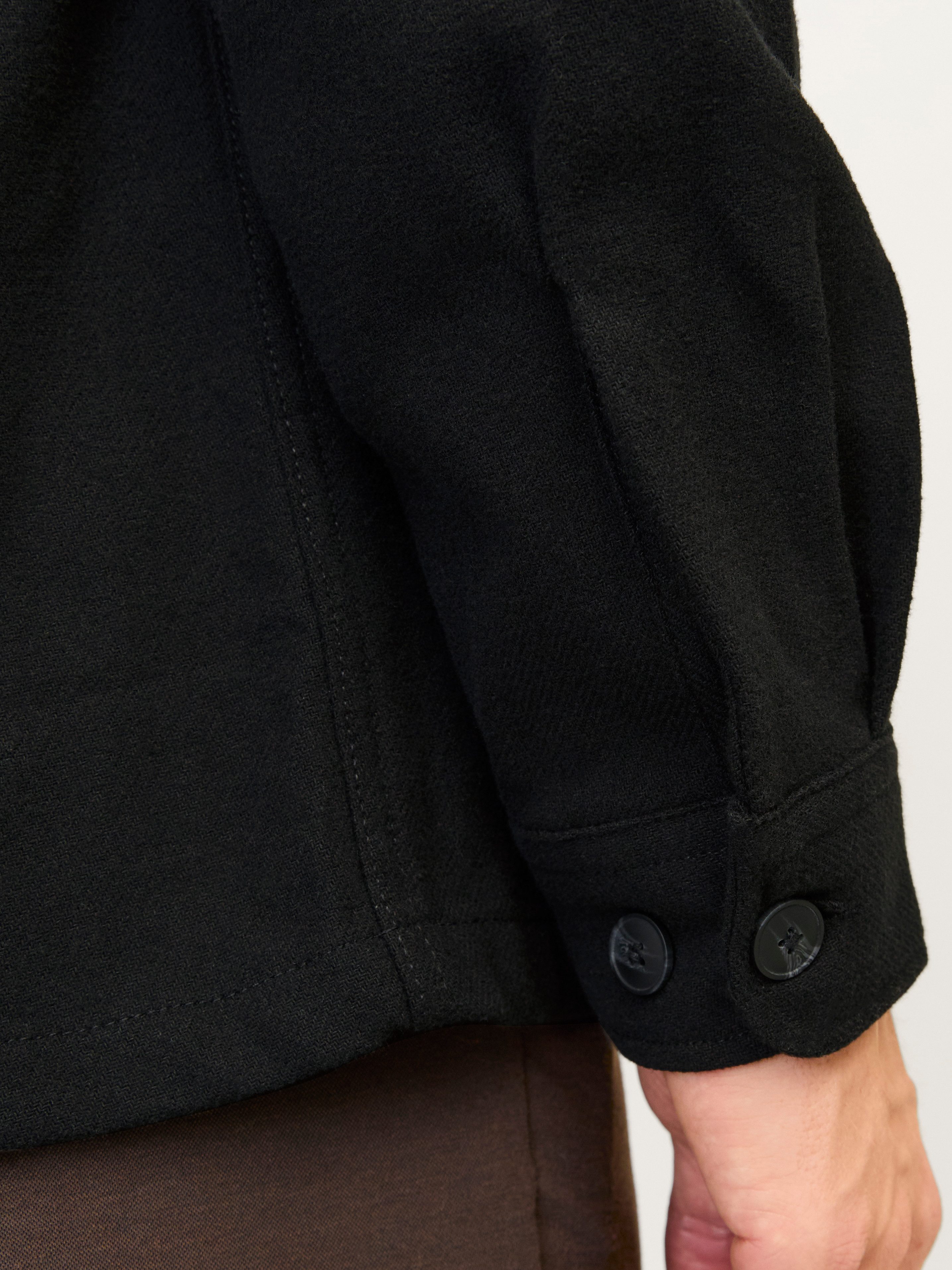 Jack & Jones Overhemd met lange mouwen JPRRAYMOND MELANGE SOLID LS OVERSHIRT SN