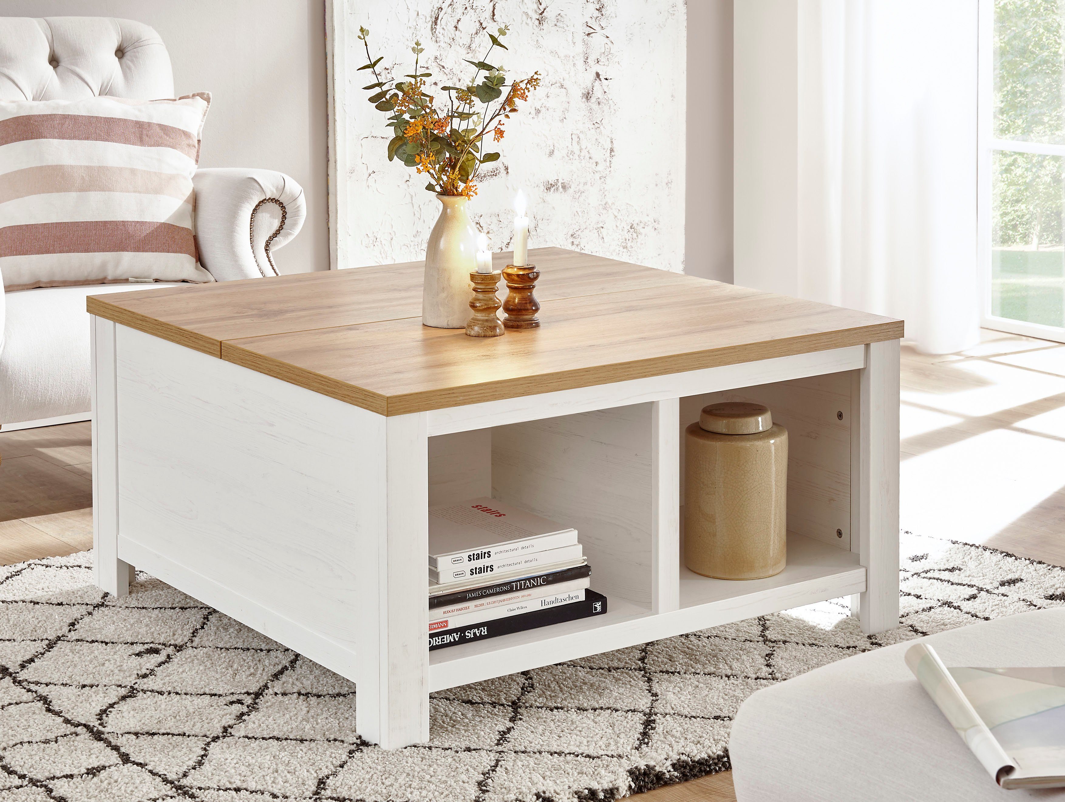 Home affaire Salontafel Westminster S BESTSELLER! in romantische landelijke stijl