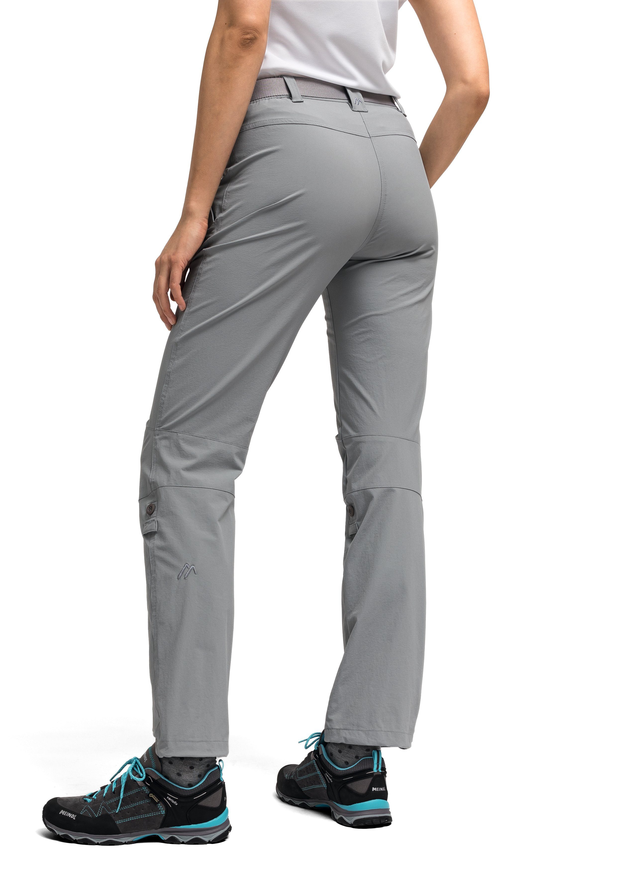 Maier Sports Functionele broek Lulaka Dames wandelbroek, ventilerende outdoorbroek met oprolfunctie