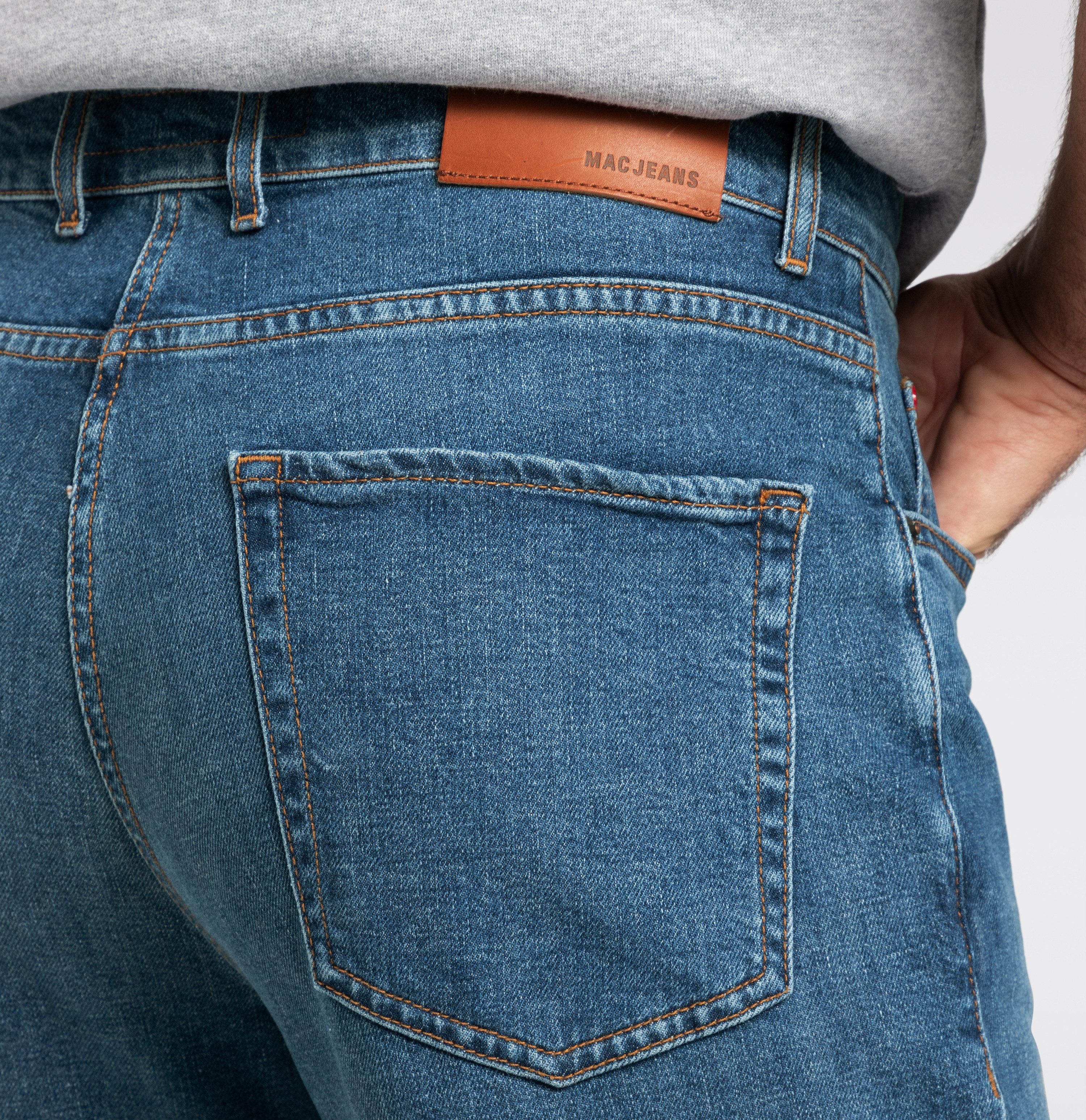 MAC Regular fit jeans Rick in five-pocketsstijl