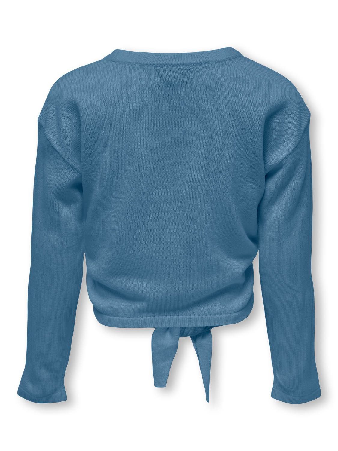 KIDS ONLY Trui met ronde hals KOGNEWAMALIA LS KNOT O-NECK KNT