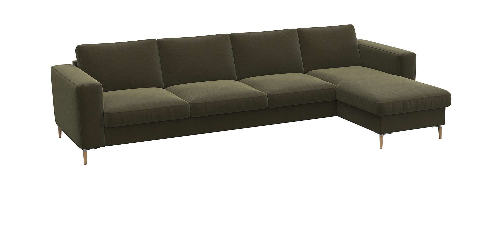 FLEXLUX Hoekbank Fiore, super zitcomfort door koudschuim in de zitting, L-vorm