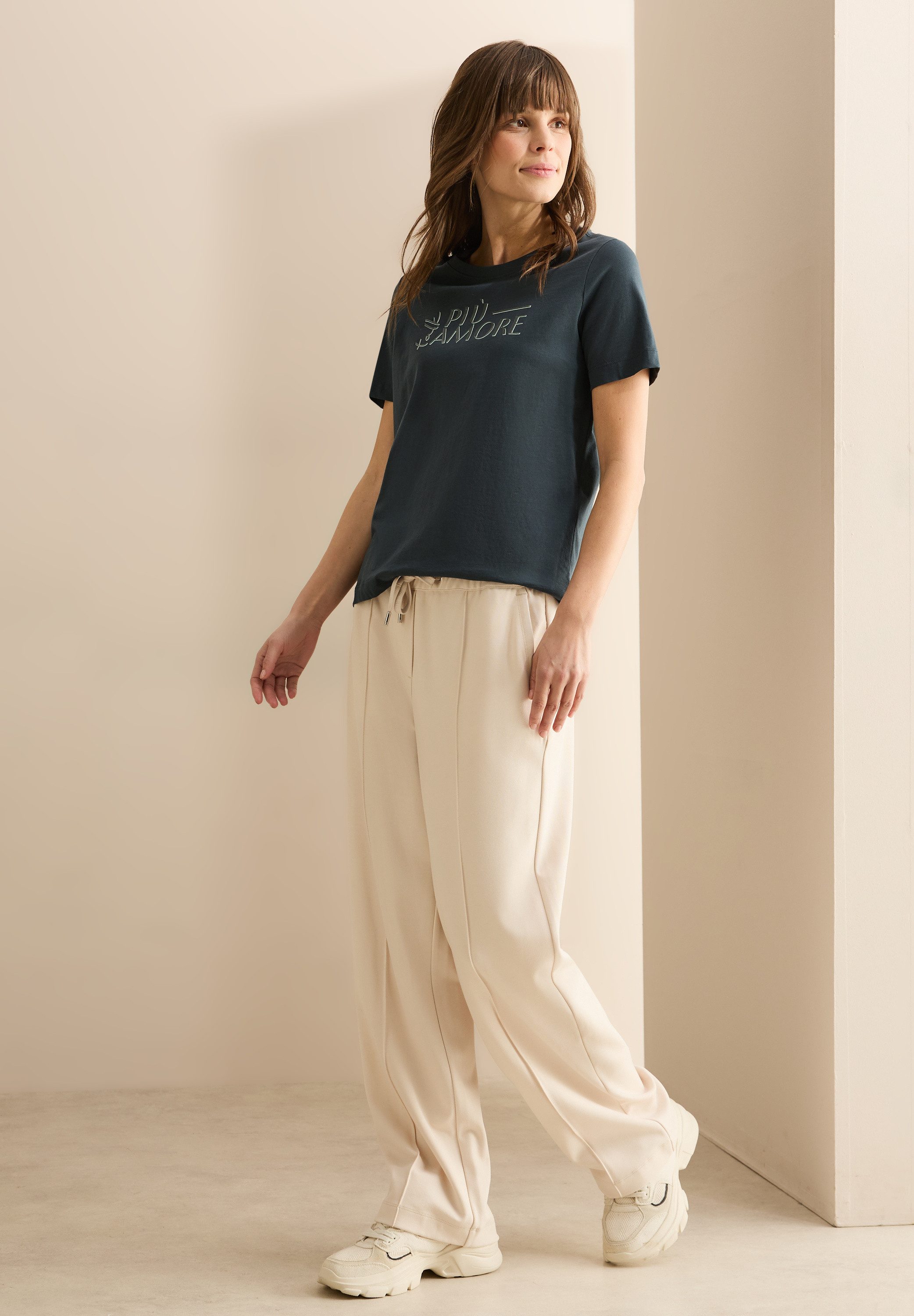 Cecil T-shirt met belettering