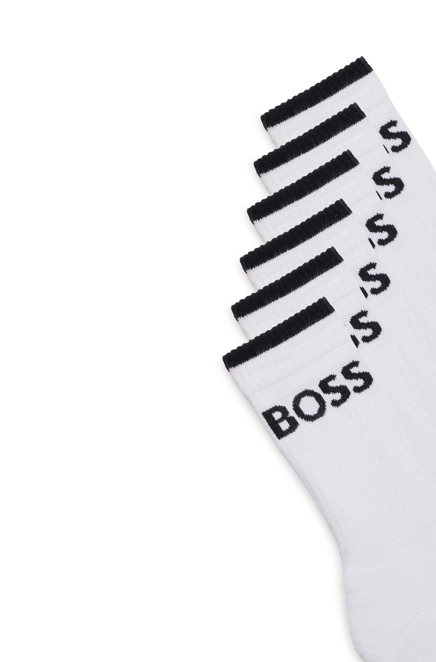 BOSS Business-sokken 6P QS Stripe CC (set, 6 paar, 6er)
