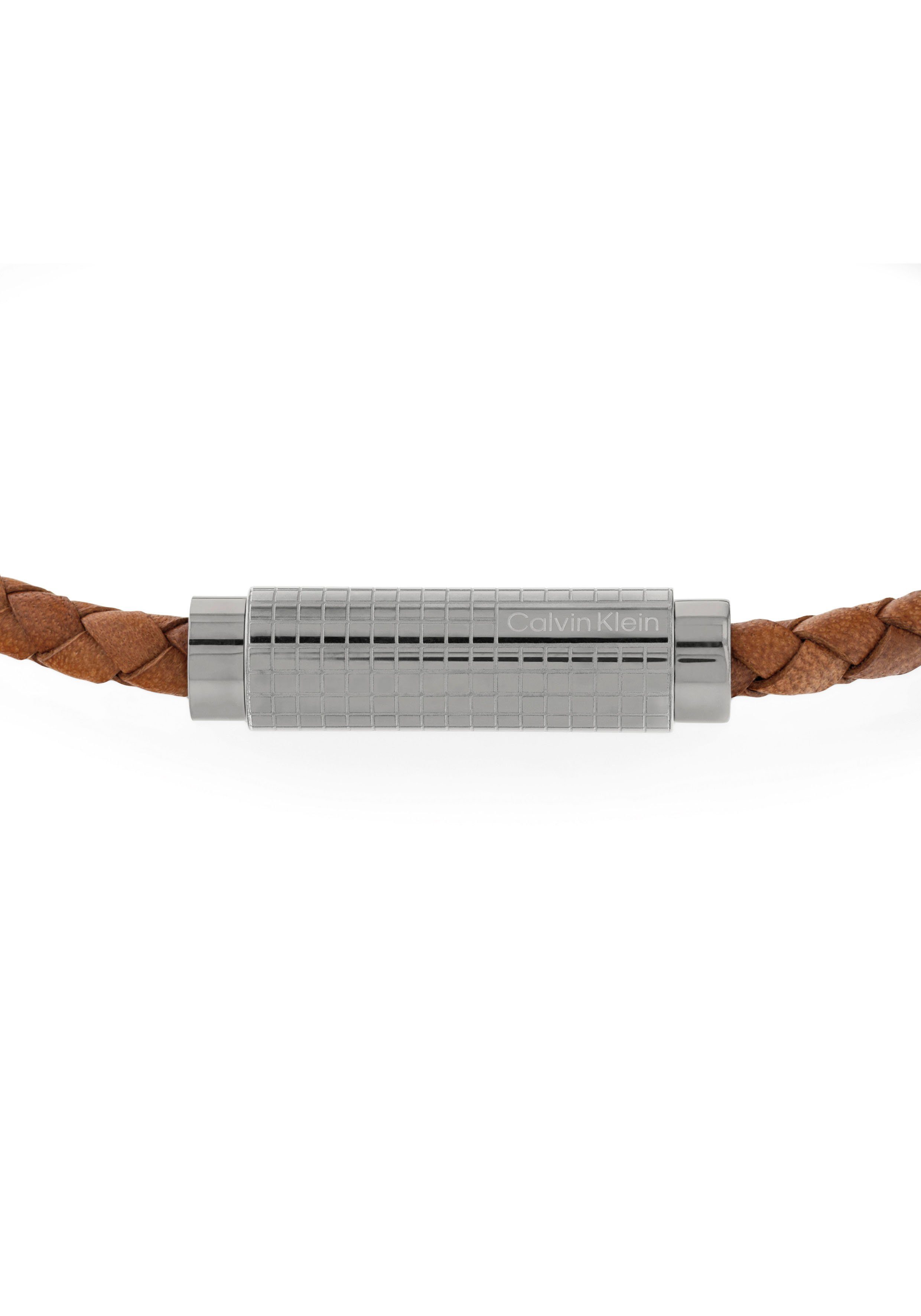Calvin Klein Armband Sieraden roestvrij stalen armband leren armband ARCHITECTURAL