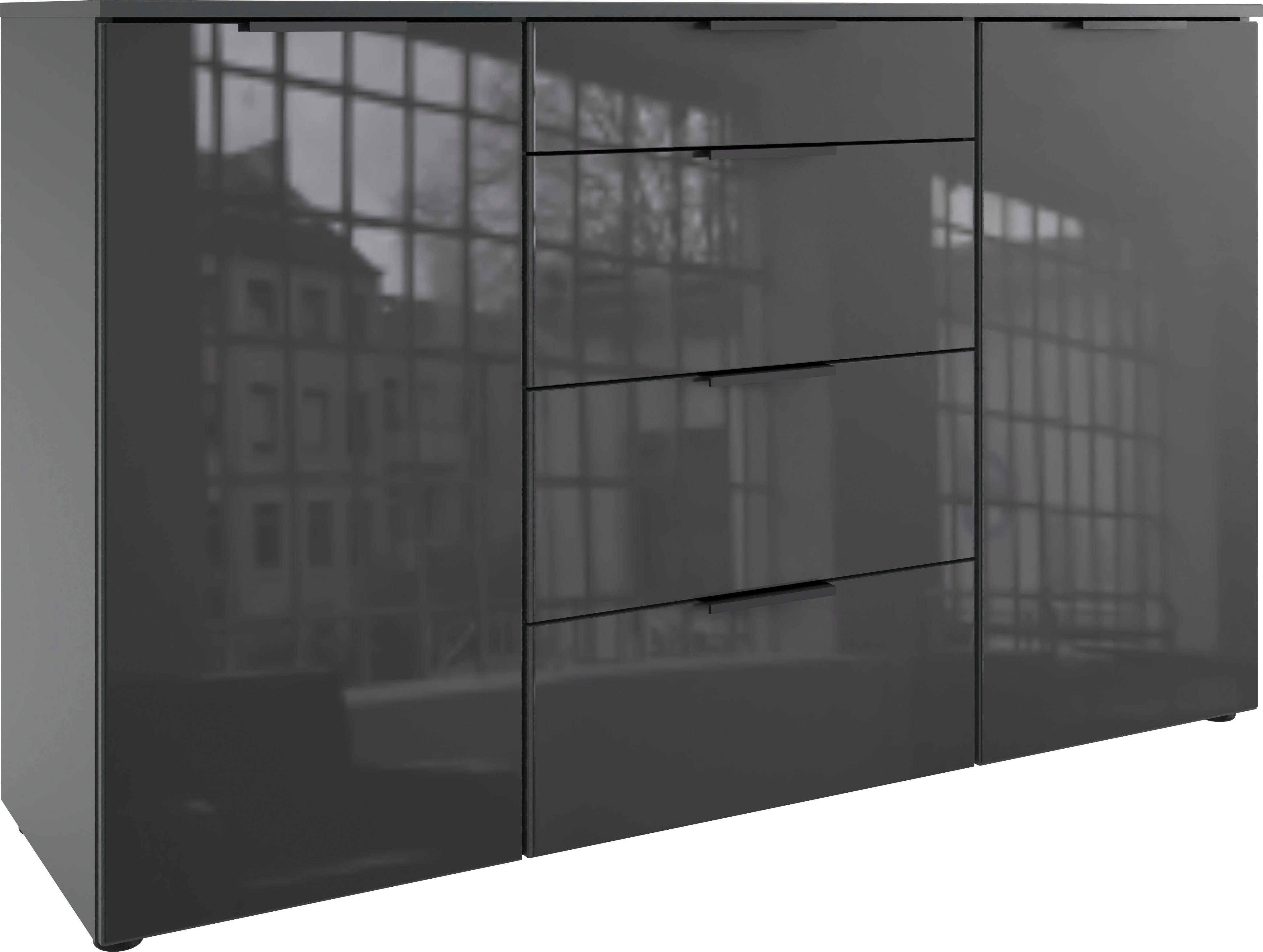 Wimex Kast met laden en deuren Level36 black C by fresh to go