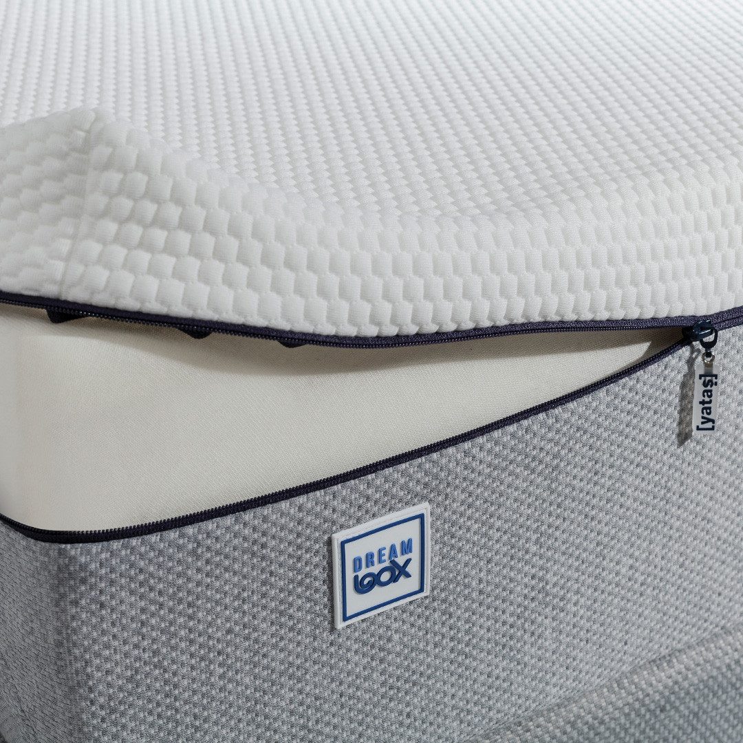 Yatas Pocketveringsmatras Dream Box Roll PRO, matras 90x200, 140x200 cm & andere maten hoogte 24 cm