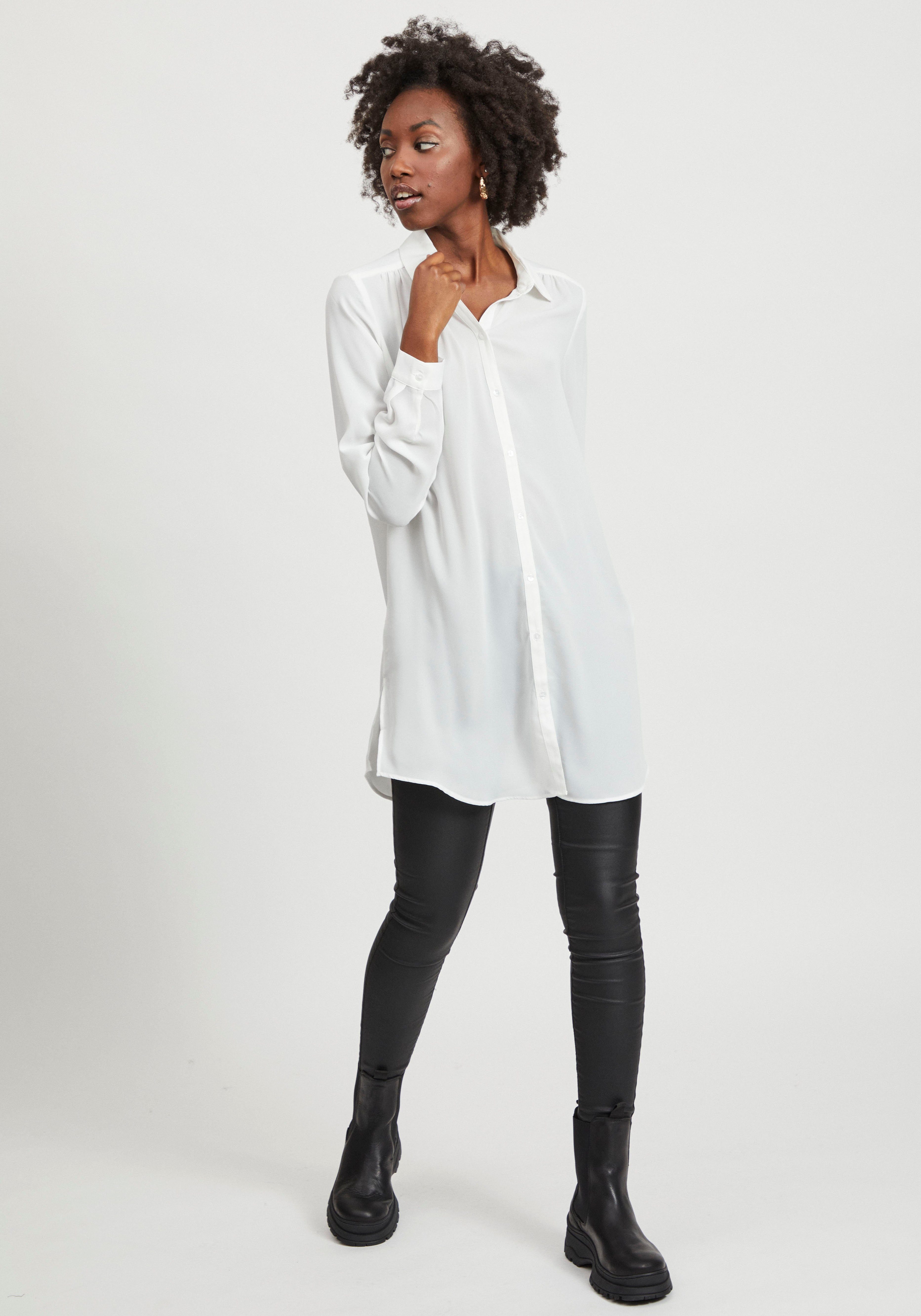 Vila Lange blouse VILUCY TUNIC in tunieklengte