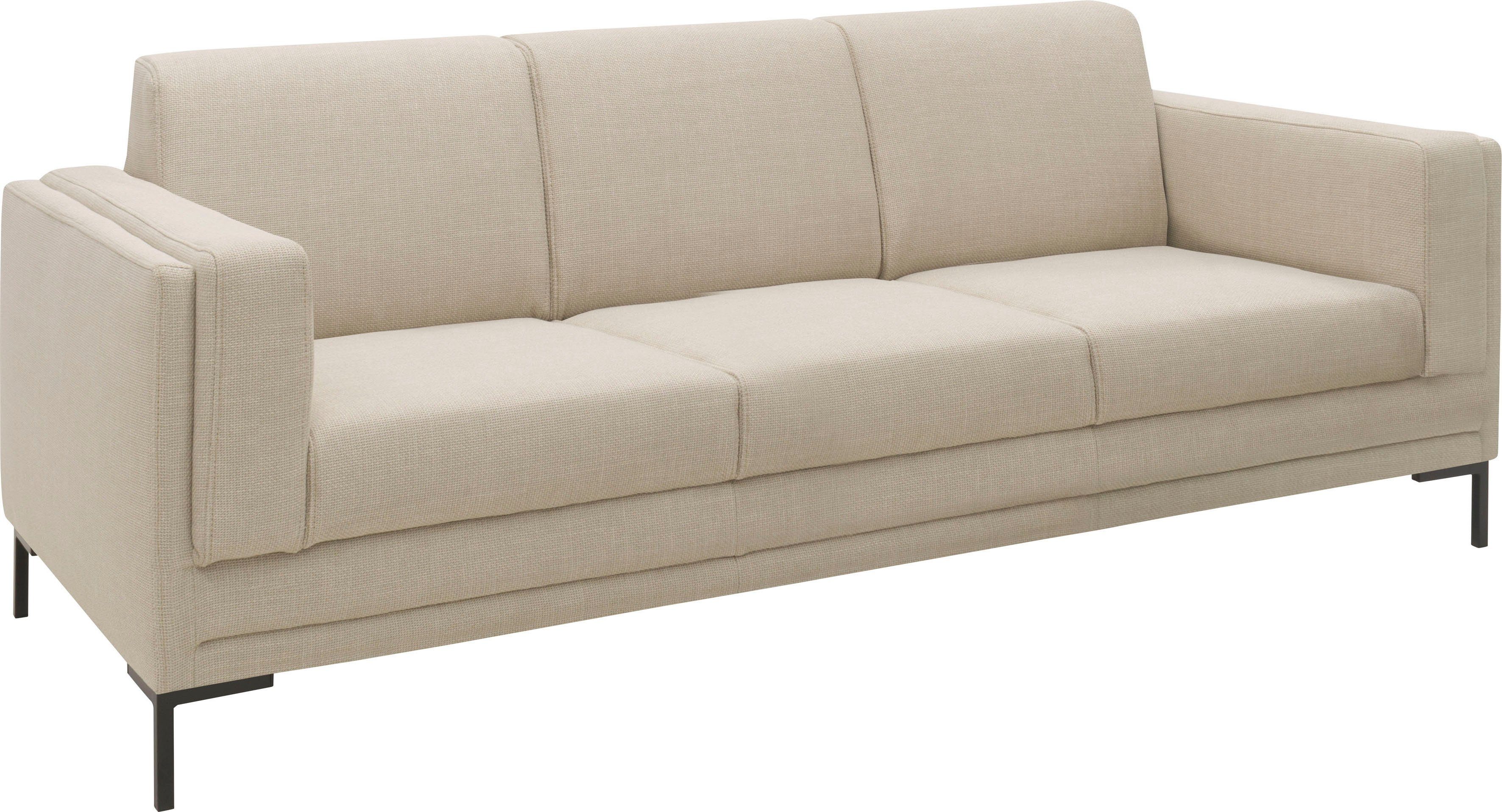 LOOKS BY WOLFGANG JOOP 3-zitsbank LOOKS VII heldere lijnen, chic design