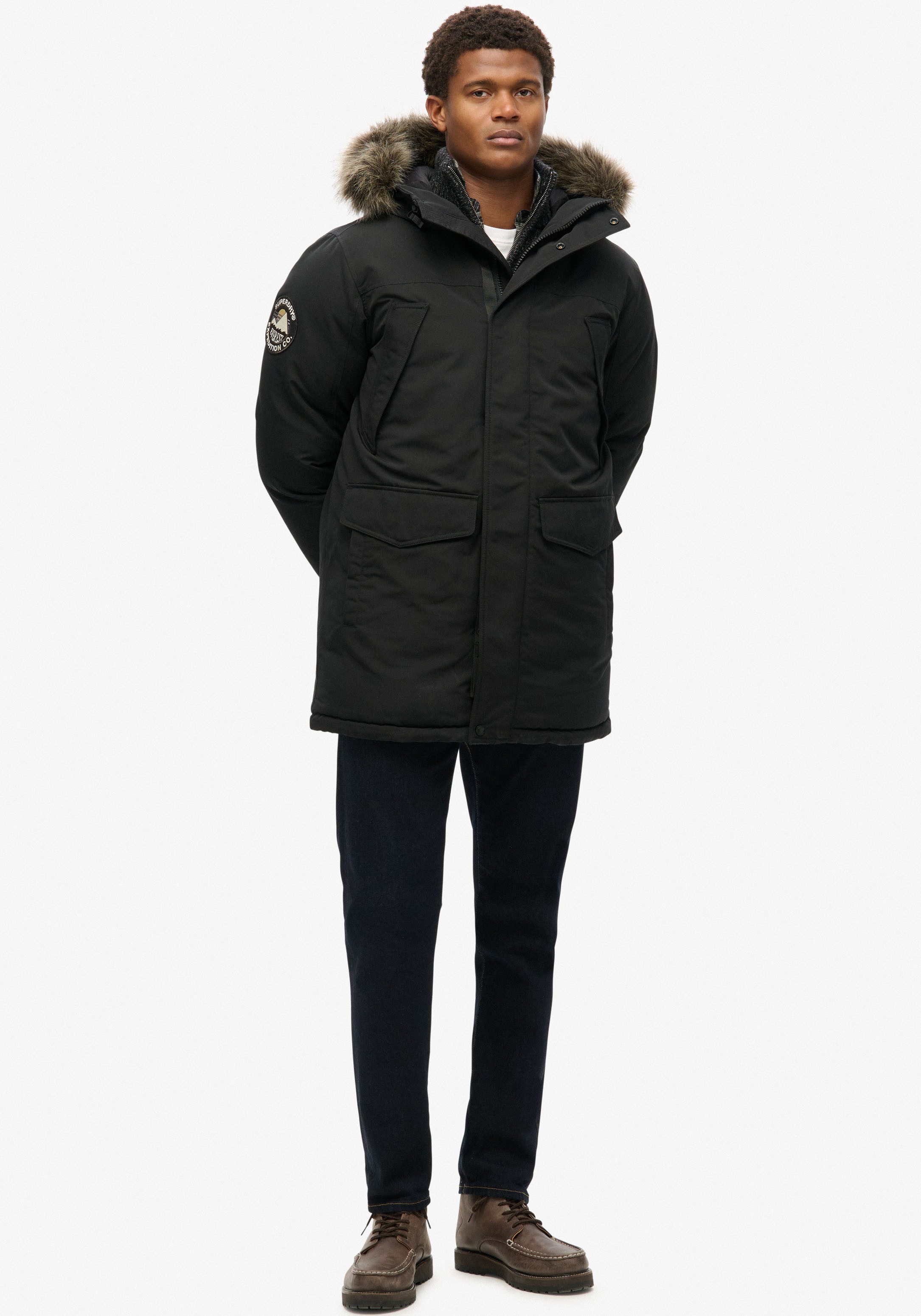 Superdry Parka EVEREST FAUX FUR PARKA JACKET