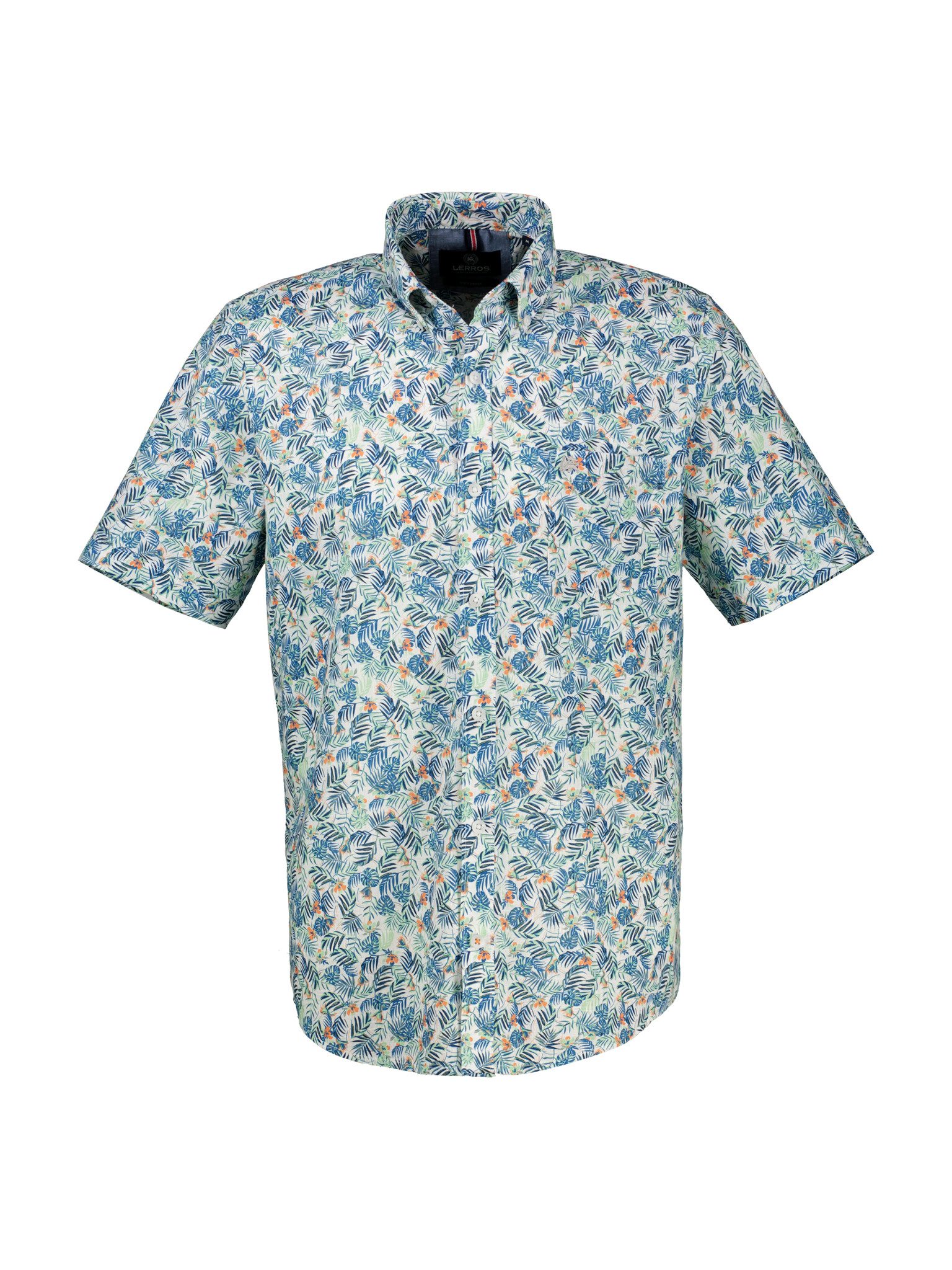 Lerros Overhemd met korte mouwen met print all-over