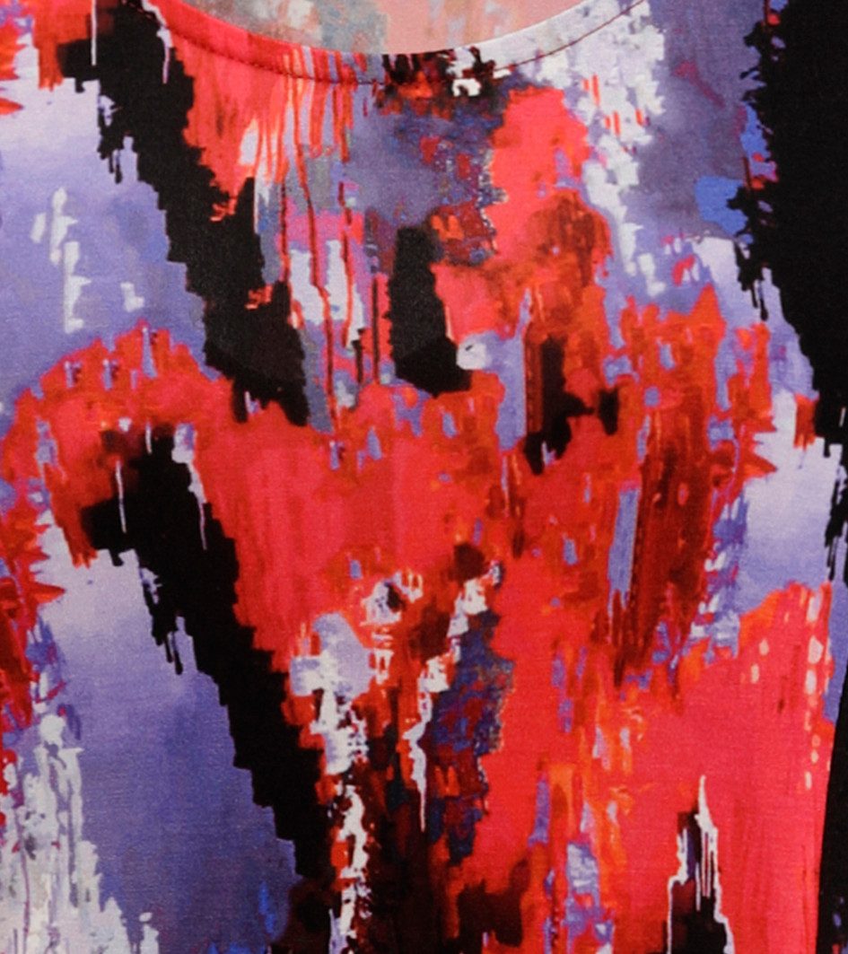 Aniston SELECTED Jerseyjurk in moderne en abstracte kleurverloop - nieuwe collectie