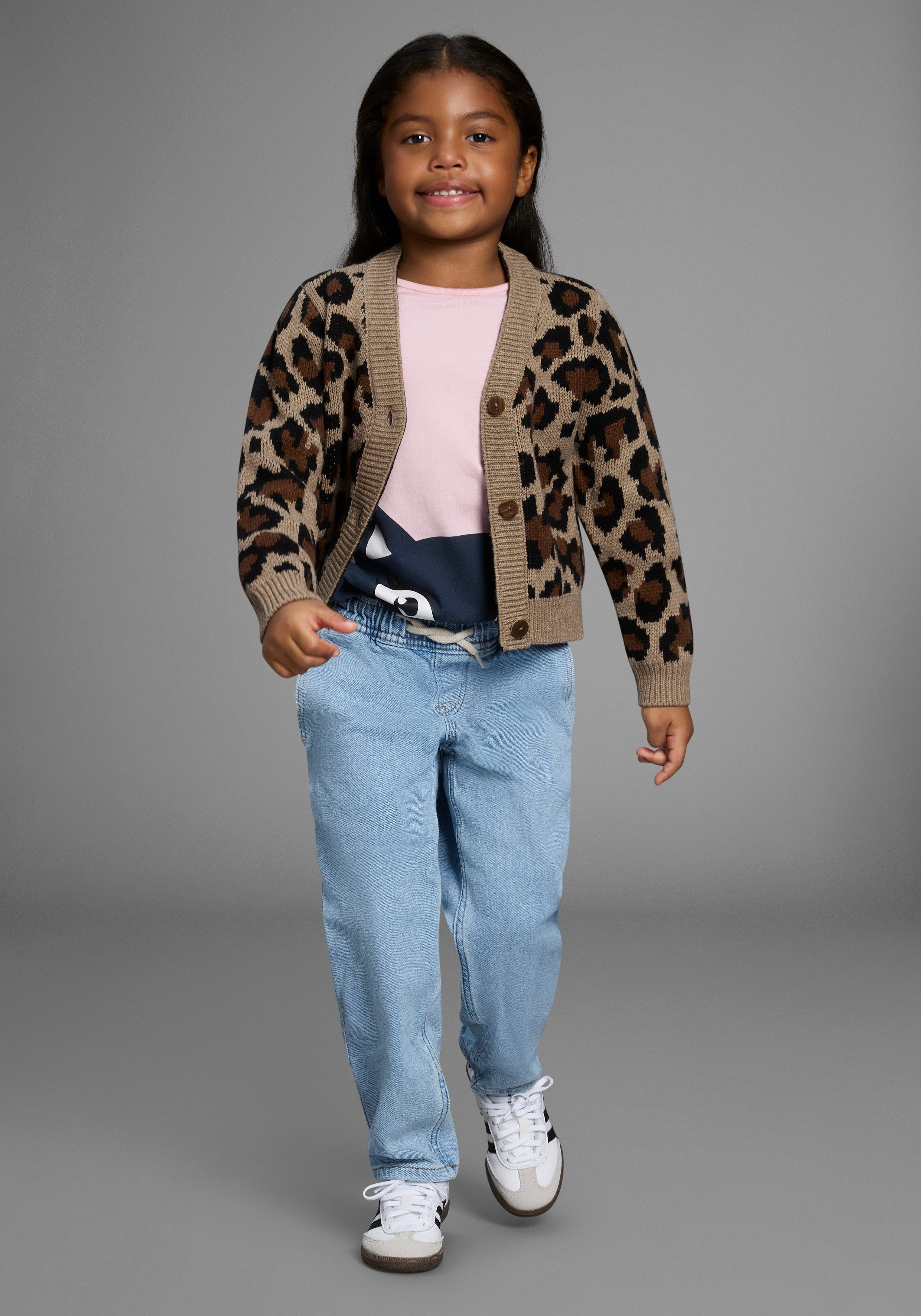 KIDSWORLD Vest met luipaardprint